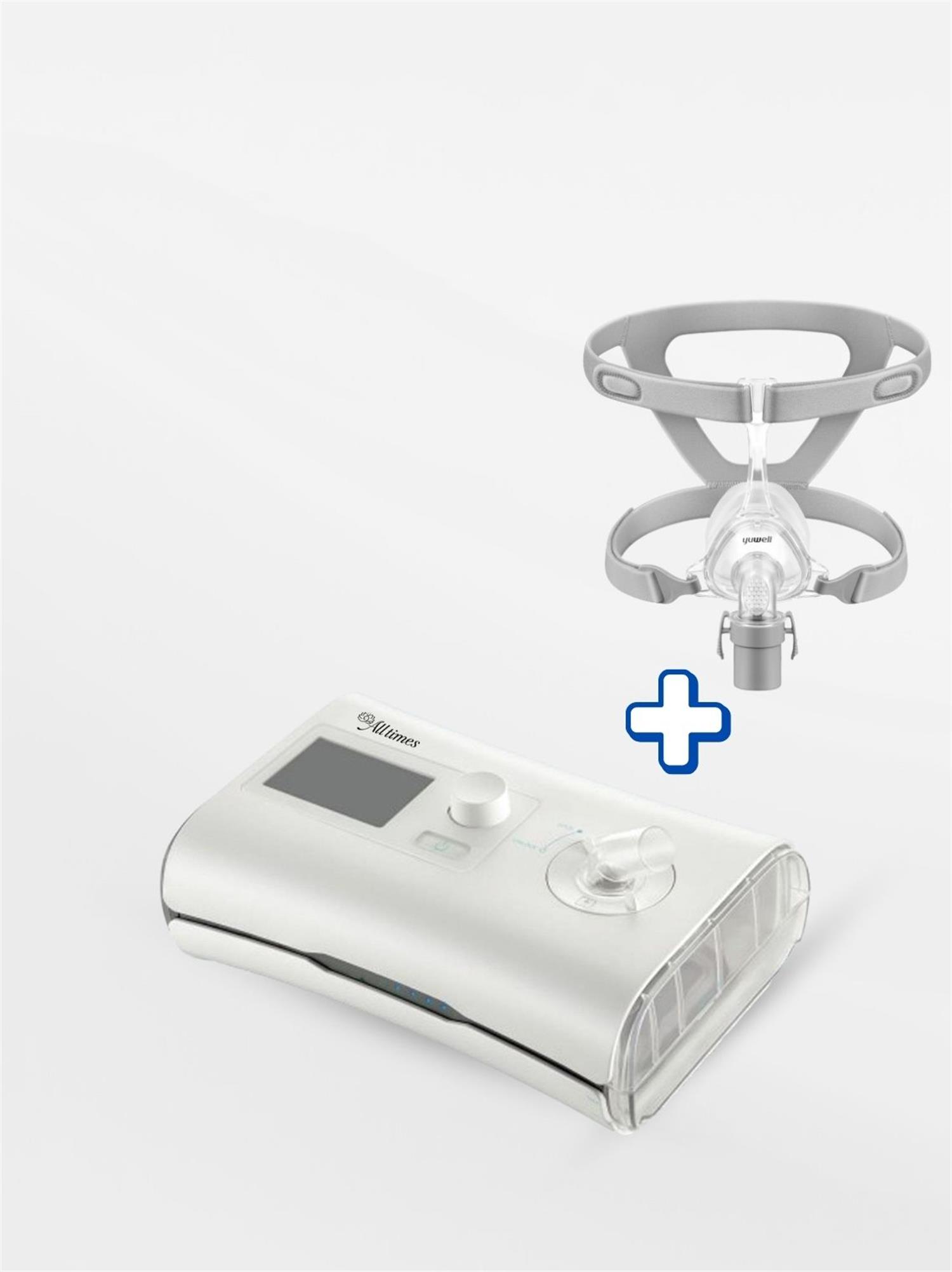 Alltimes YH 350 Cpap Cihazı + Nemlendirici + Maske Dahil
