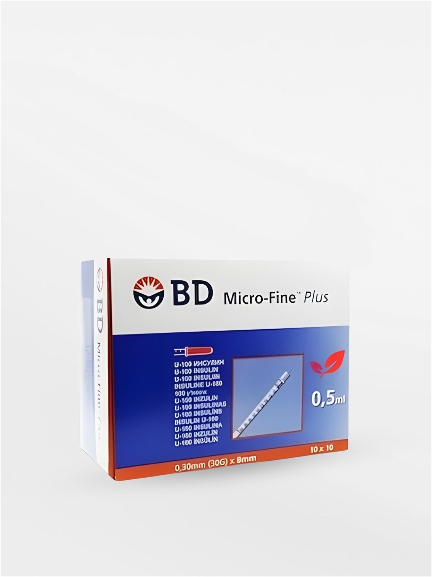 BD Micro Fine 0.5 ml İnsülin Enjektörü (30G x 8mm)