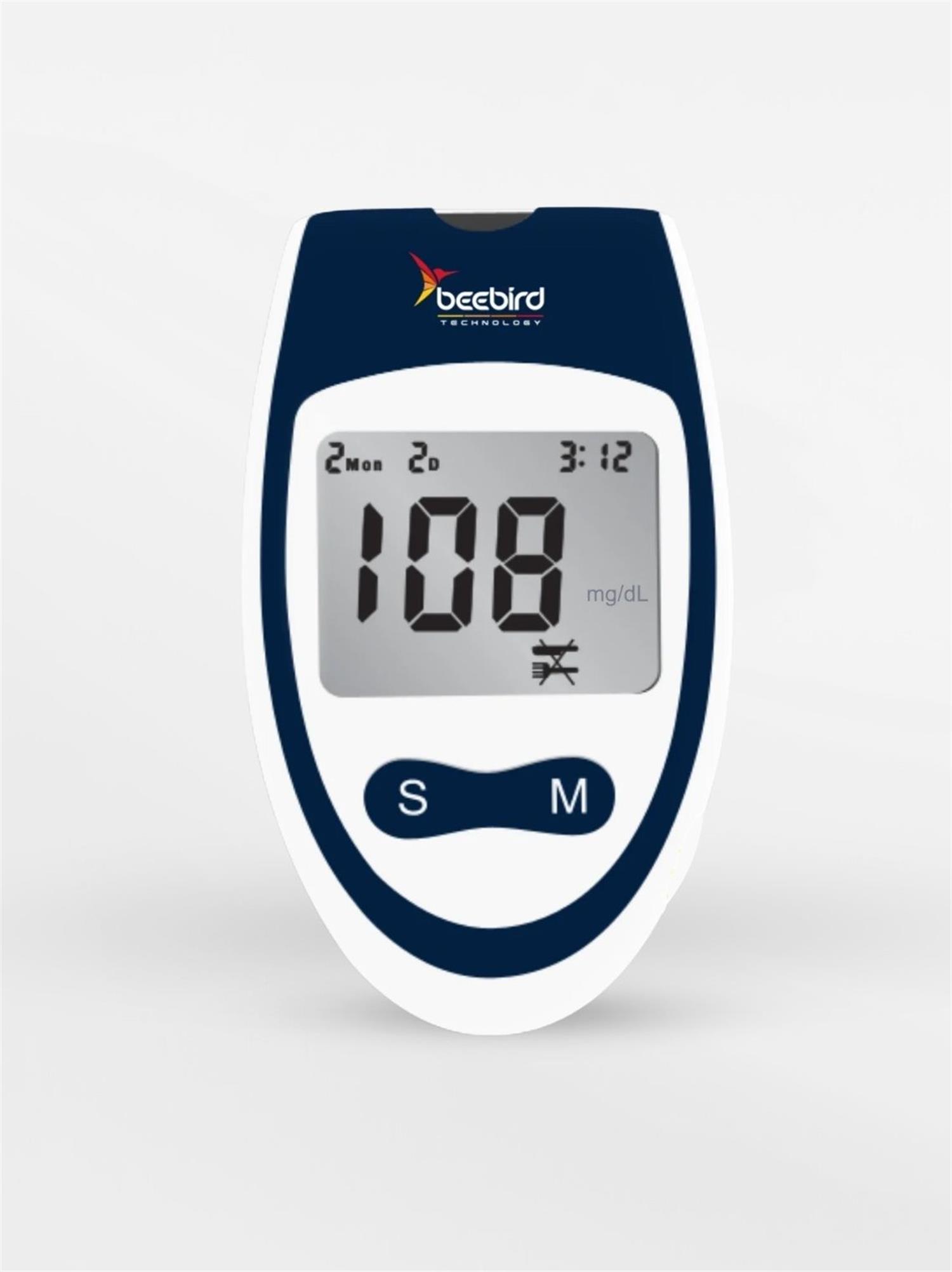 Beebird Accurect GLM 79 Şeker Ölçüm Cihazı ve 75 Adet Strip Dahil!