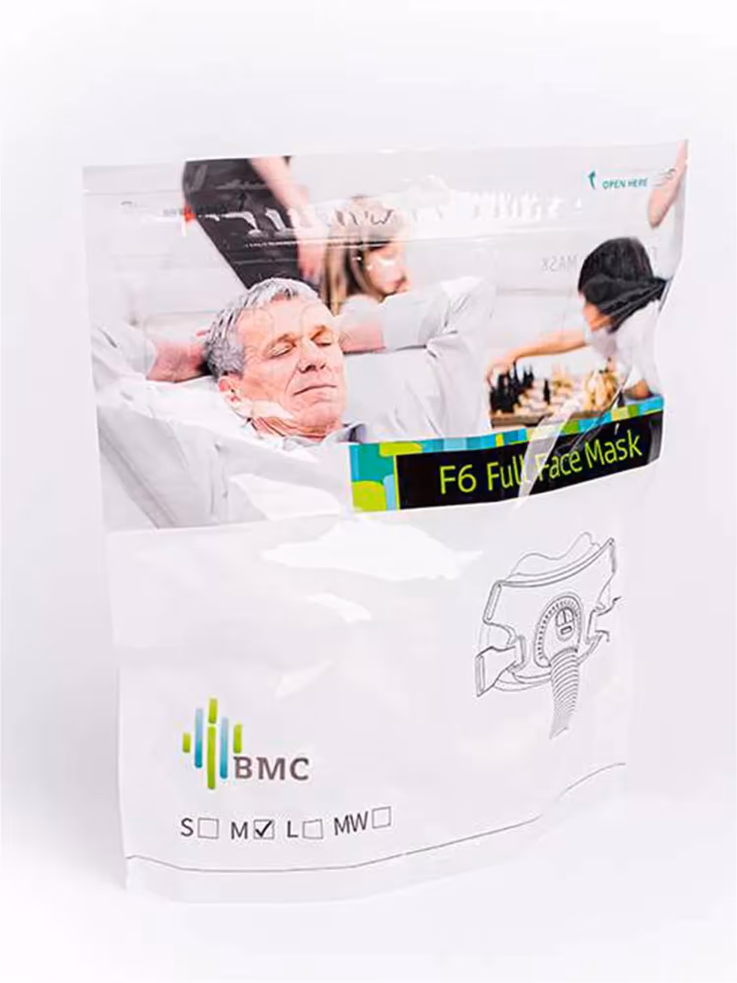 BMC F6 L Full Face Maske