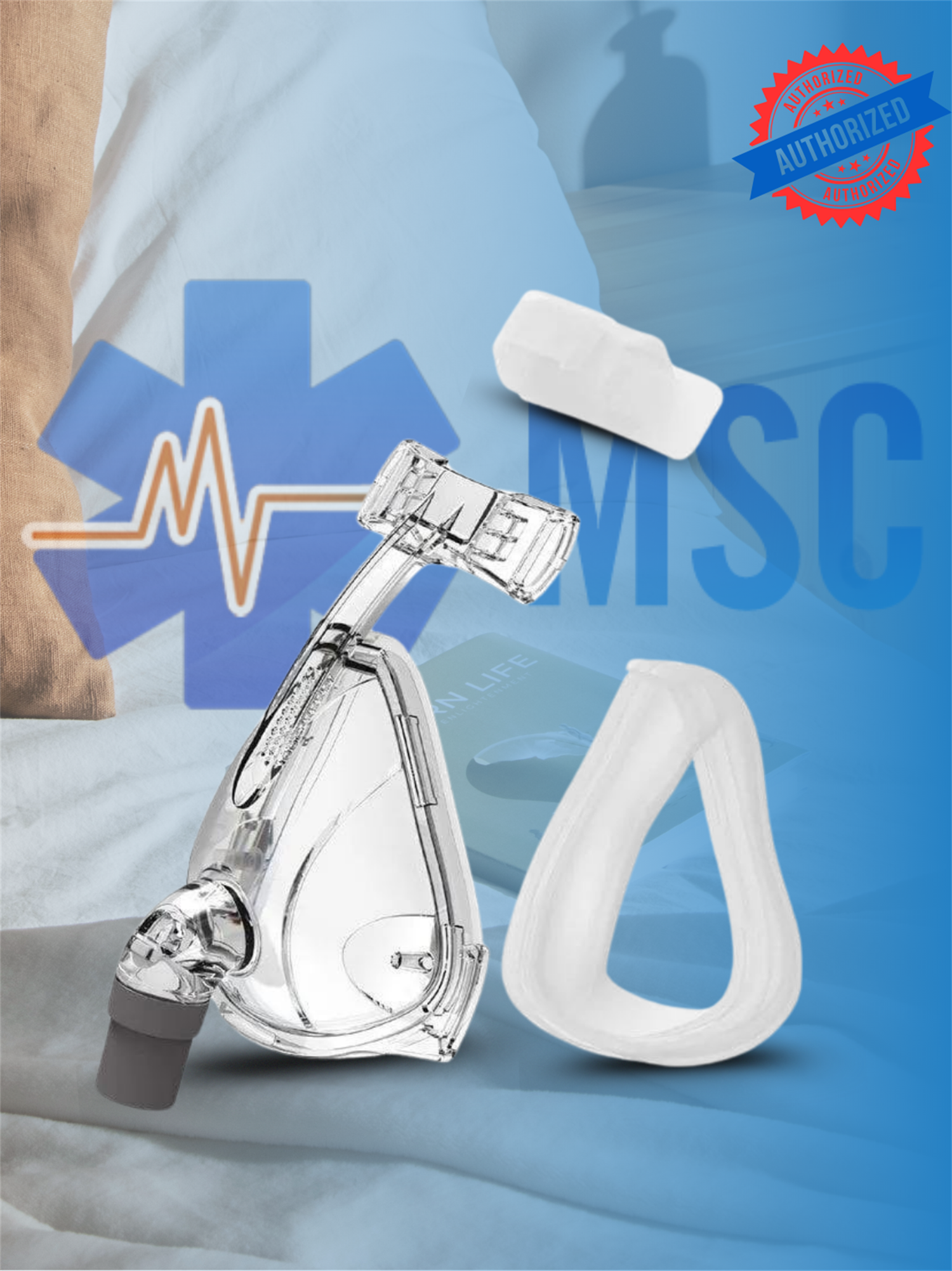 Bmc Ivolve F2 Tam Yüz Full Face Cpap Maskesi