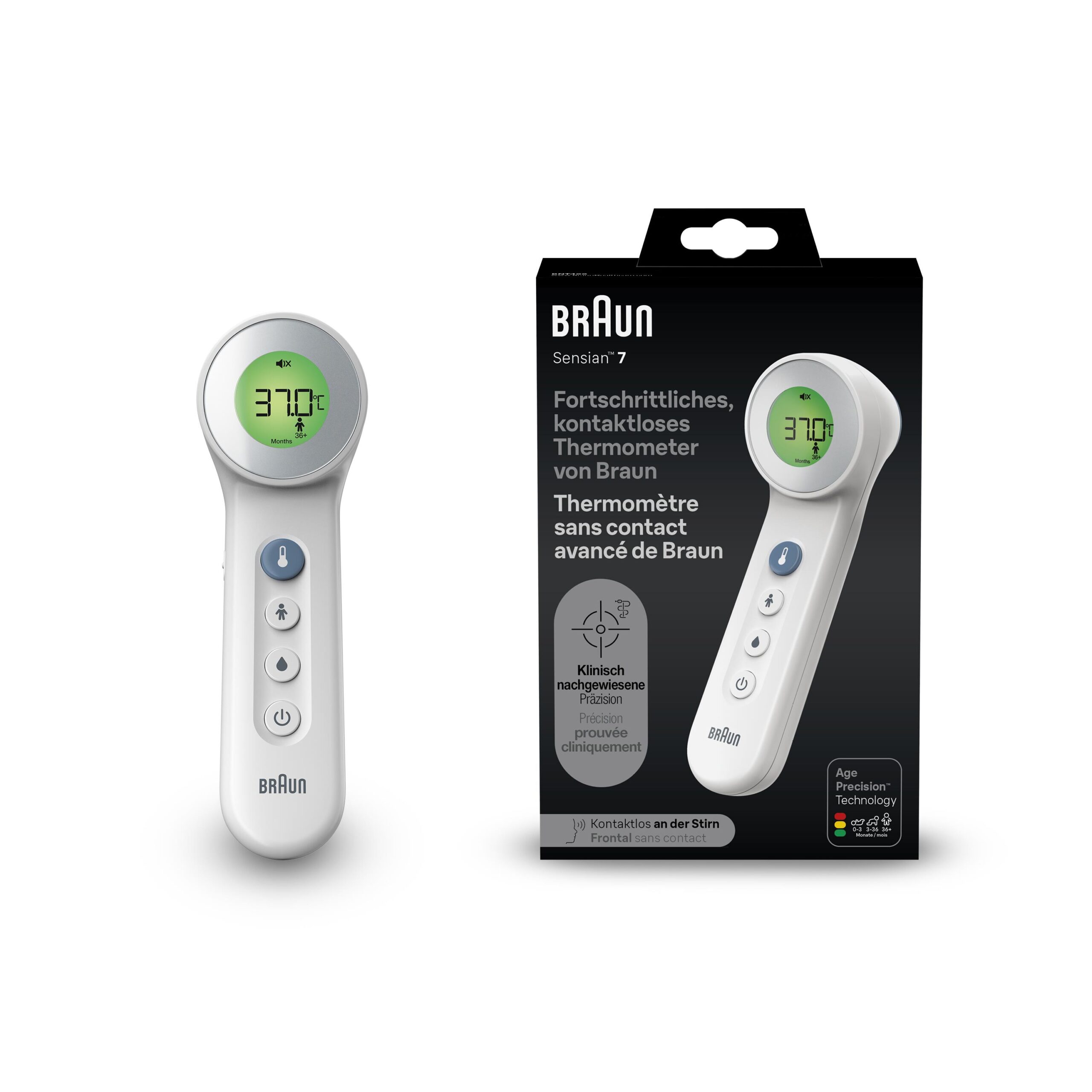 Braun BNT400 Temassız Alından Ateş Ölçer