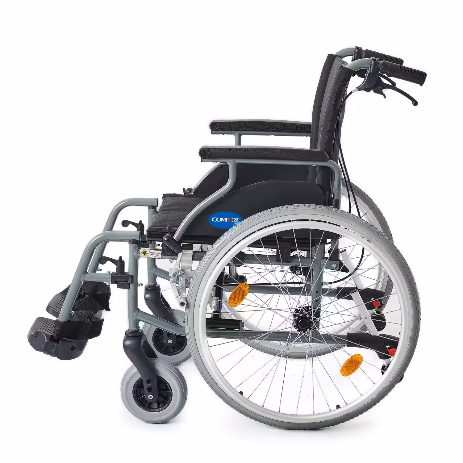 Comfort Plus DM 317 45Cm Hafif Alüminyum Özellikli Tekerlekli Sandalye
