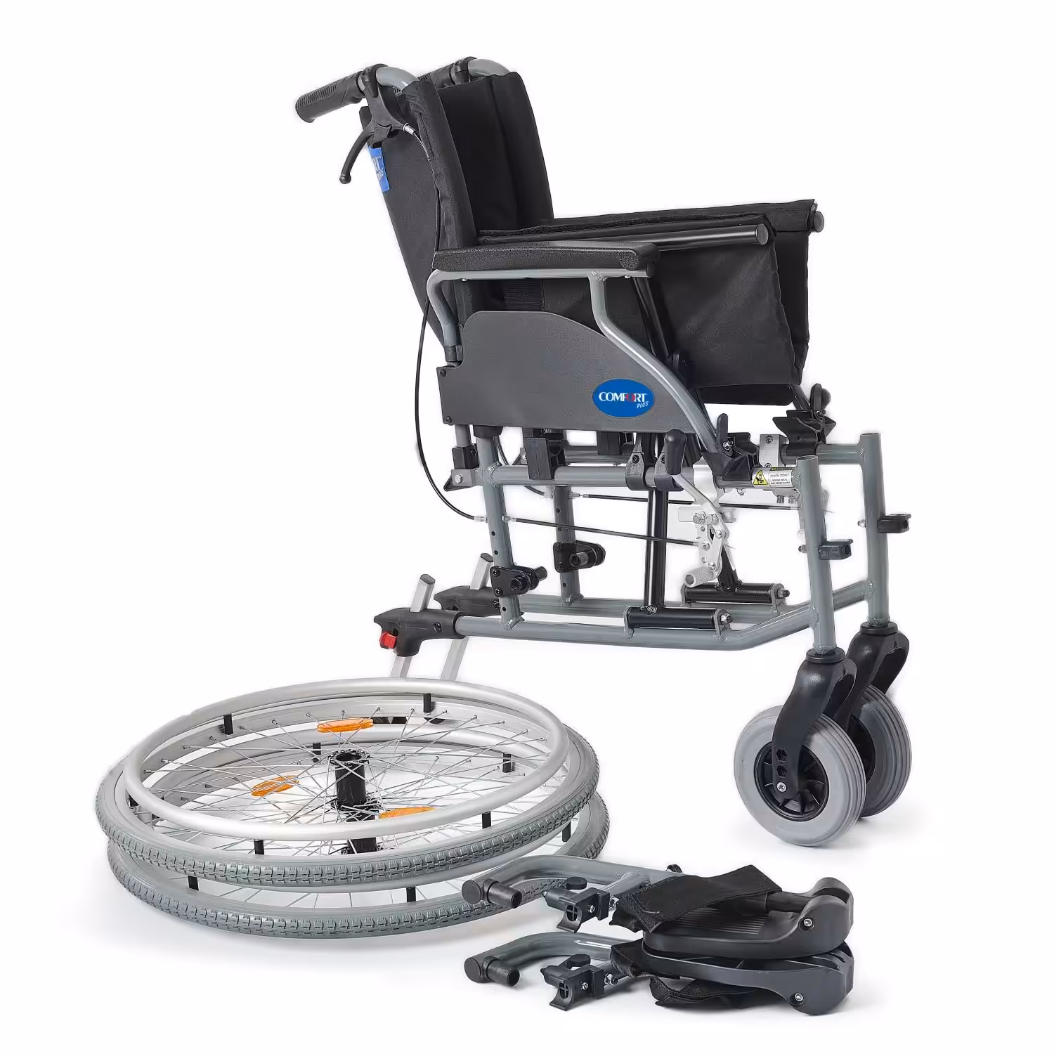 Comfort Plus DM 317 45Cm Hafif Alüminyum Özellikli Tekerlekli Sandalye