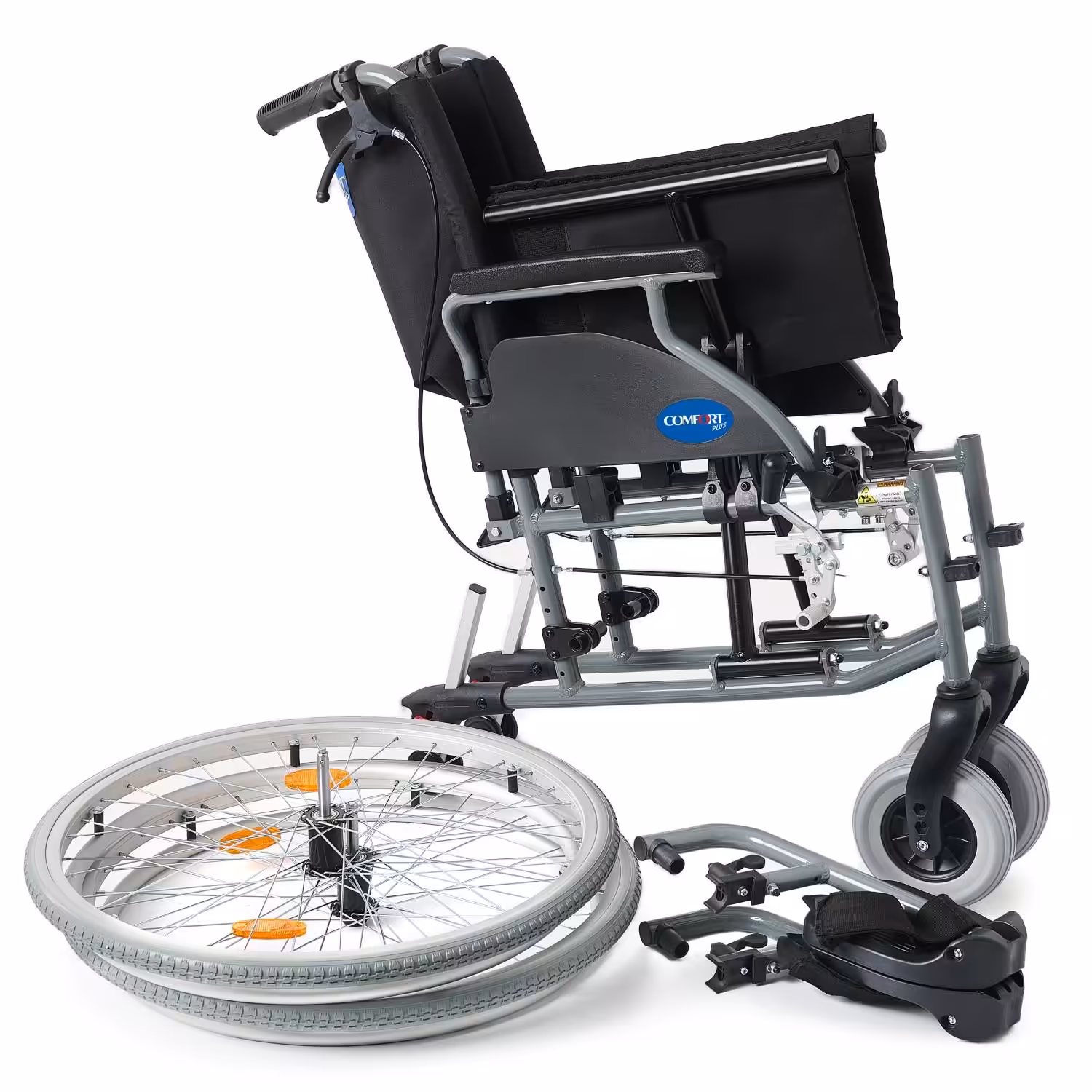 Comfort Plus DM 317 50cm Hafif Alüminyum Özellikli Tekerlekli Sandalye