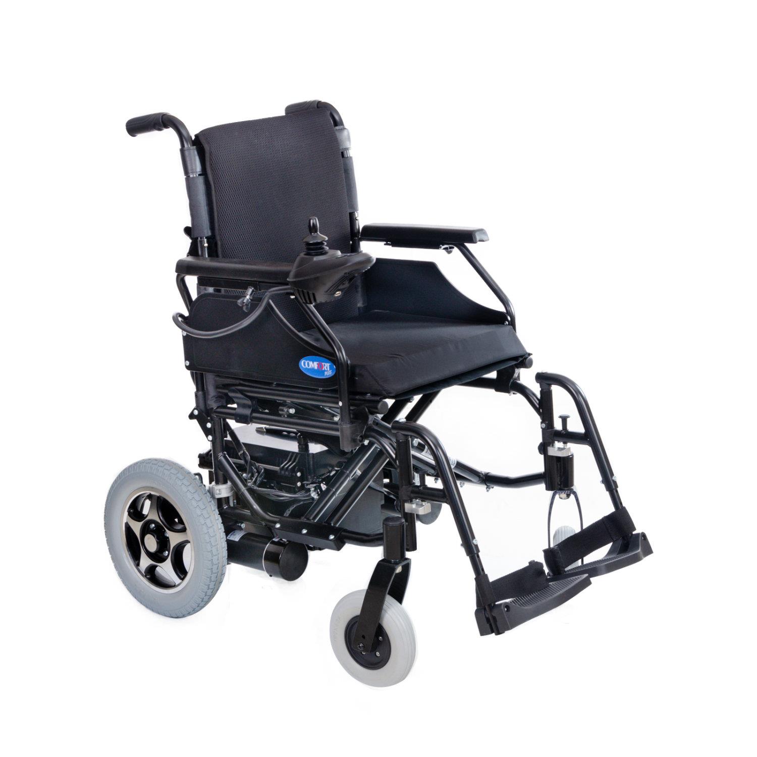 Comfort Plus Escape Lx Siyah Renk Akülü Tekerlekli Sandalye