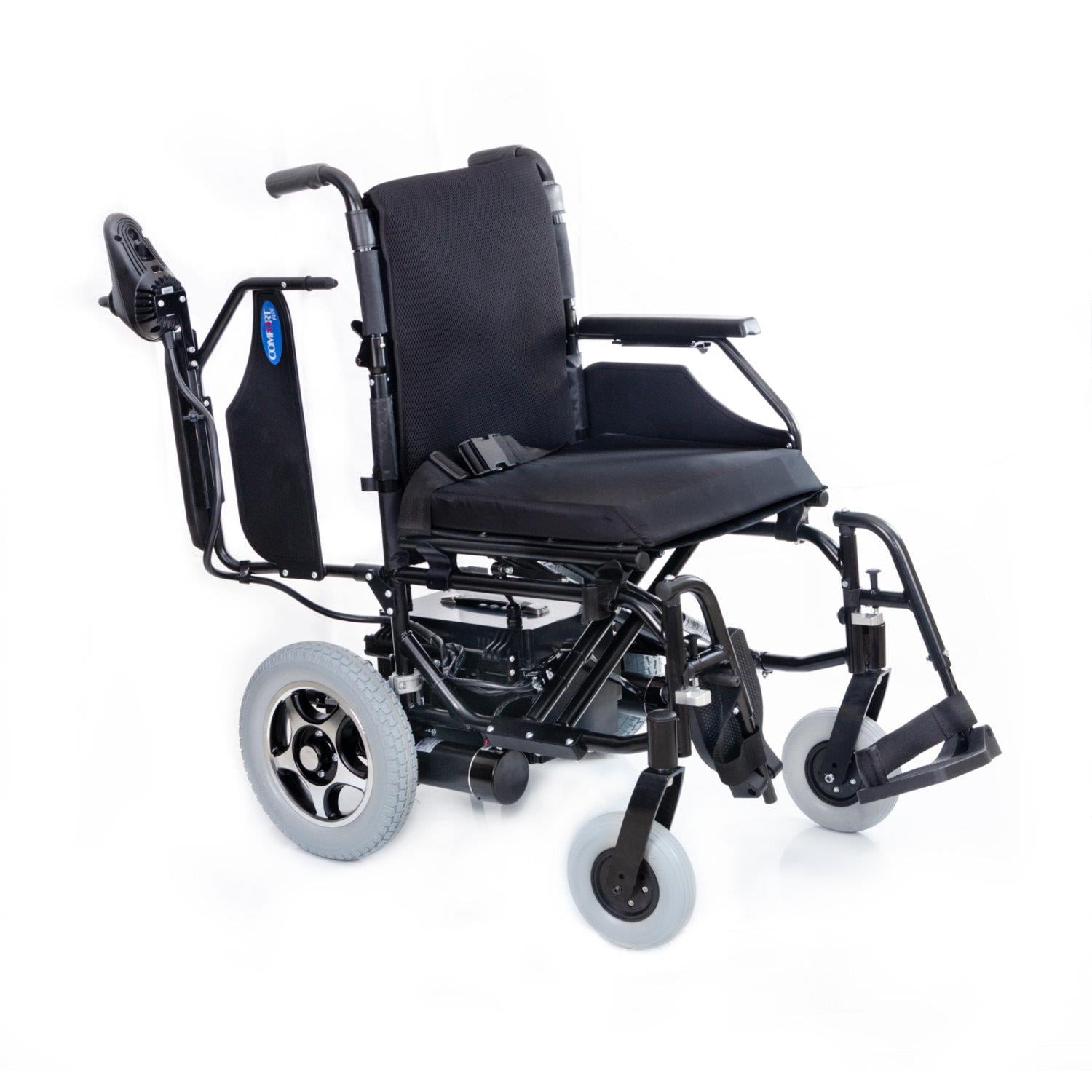 Comfort Plus Escape Lx Siyah Renk Akülü Tekerlekli Sandalye