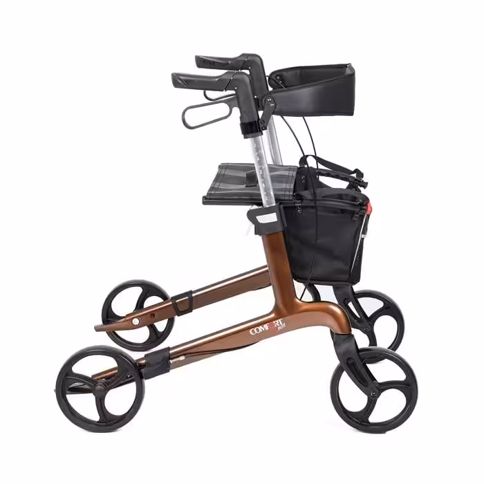 Comfort Plus Spırıt X4 Brown Karbon Rollatör