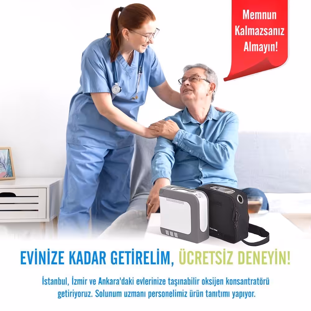 Devilbiss İgo 2 Çift Bataryalı Mini Taşınabilir Oksijen Konsantratörü