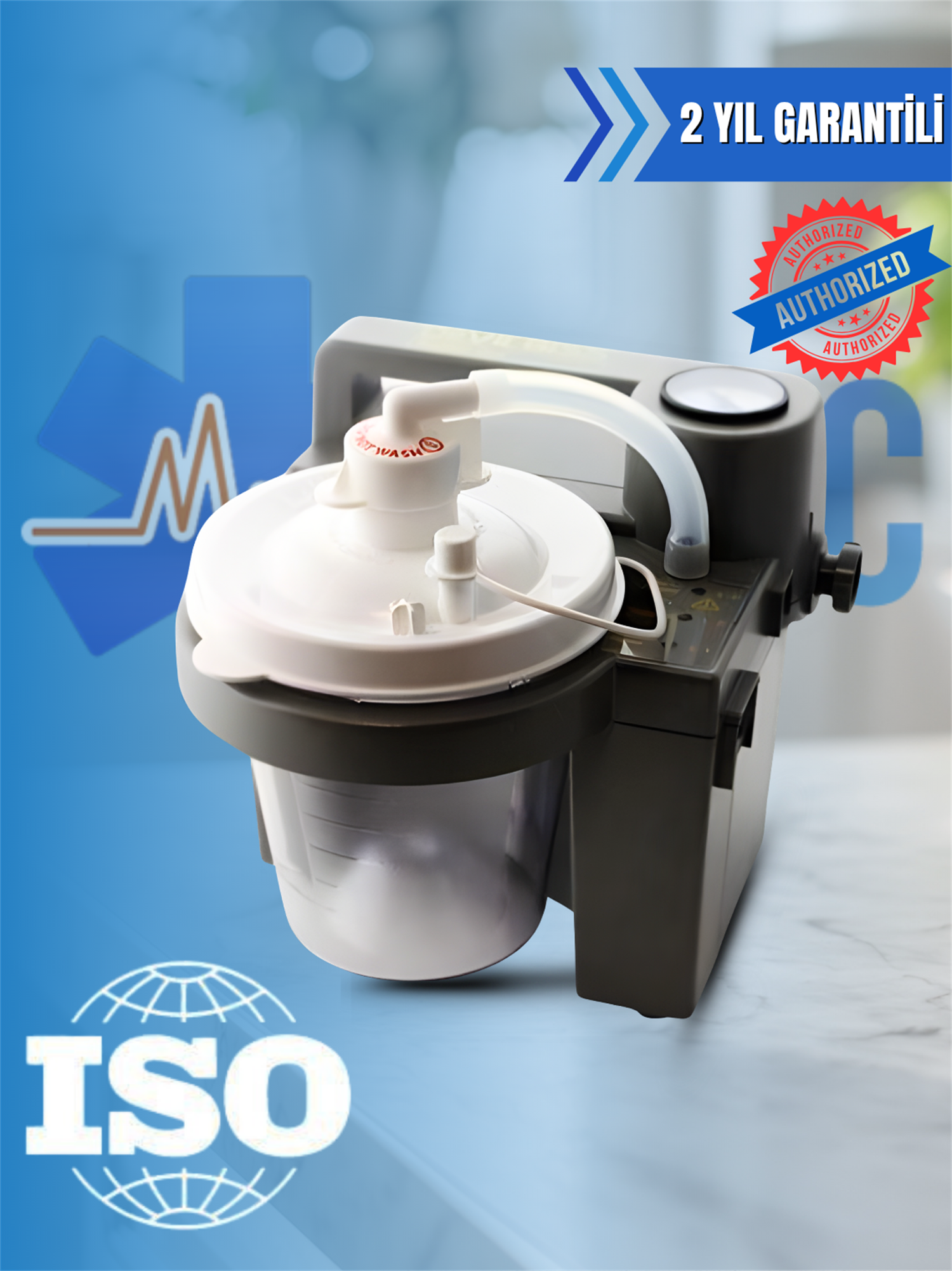 Devilbiss VacuAide 7305 Taşınabilir Ev Tipi Aspiratör