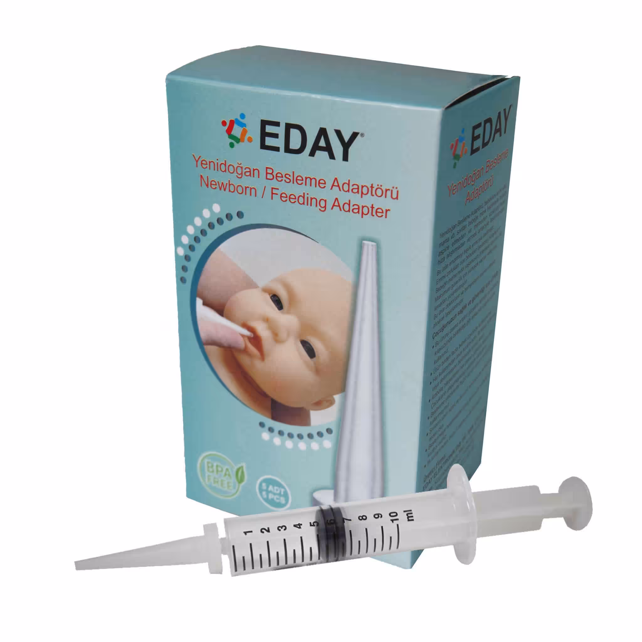 Eday Yenidoğan Beslemeadaptörü 5'Li