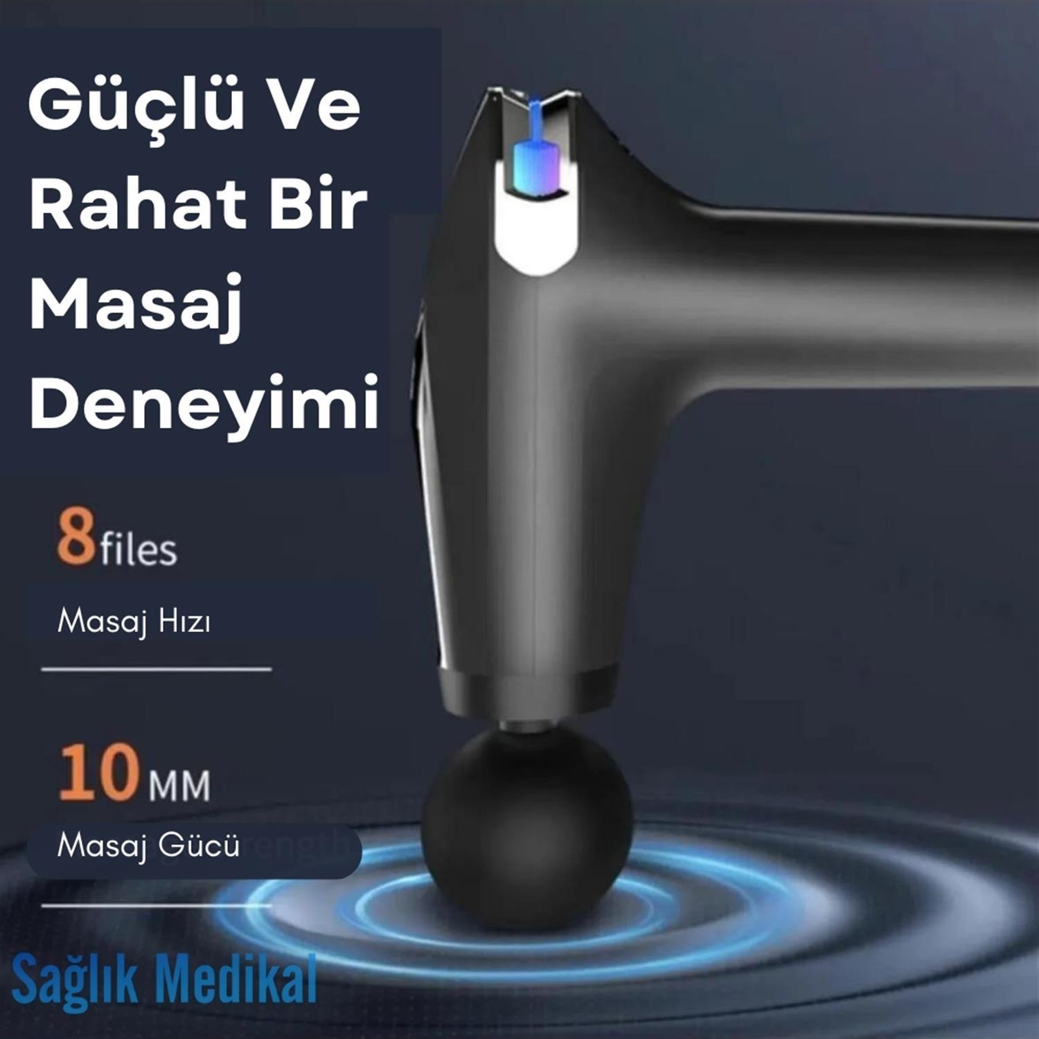 Fascial Gun Pro HB 005 Masaj Aleti