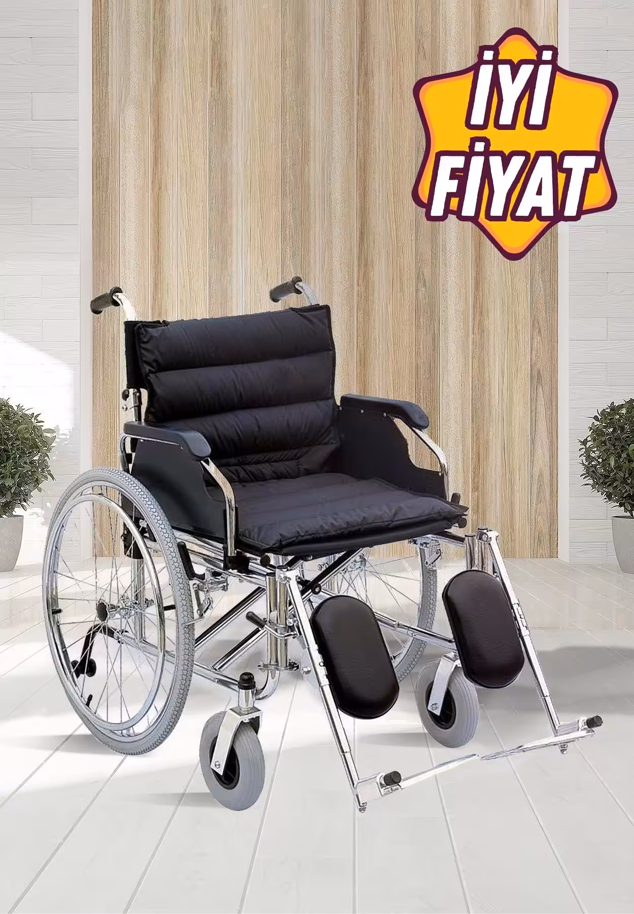 Freely 951AC Geniş Manuel Tekerlekli Sandalye
