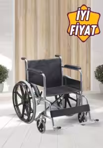 Freely AS809 Manuel Tekerlekli Sandalye Ekonomik ve Dayanıklı