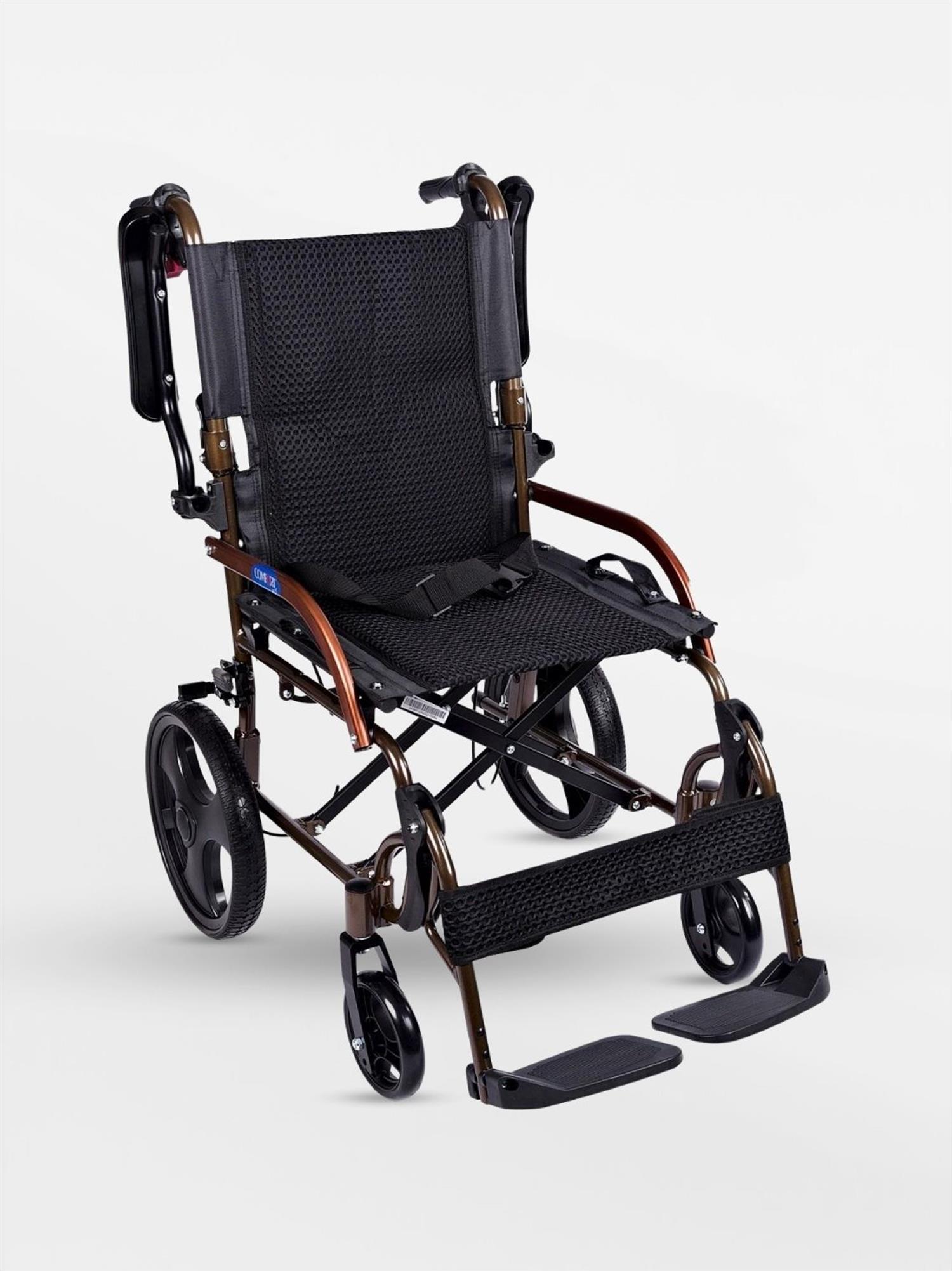 Gk863labj 12 Jet Black Transfer Alüminyum Tekerlekli Sandalye