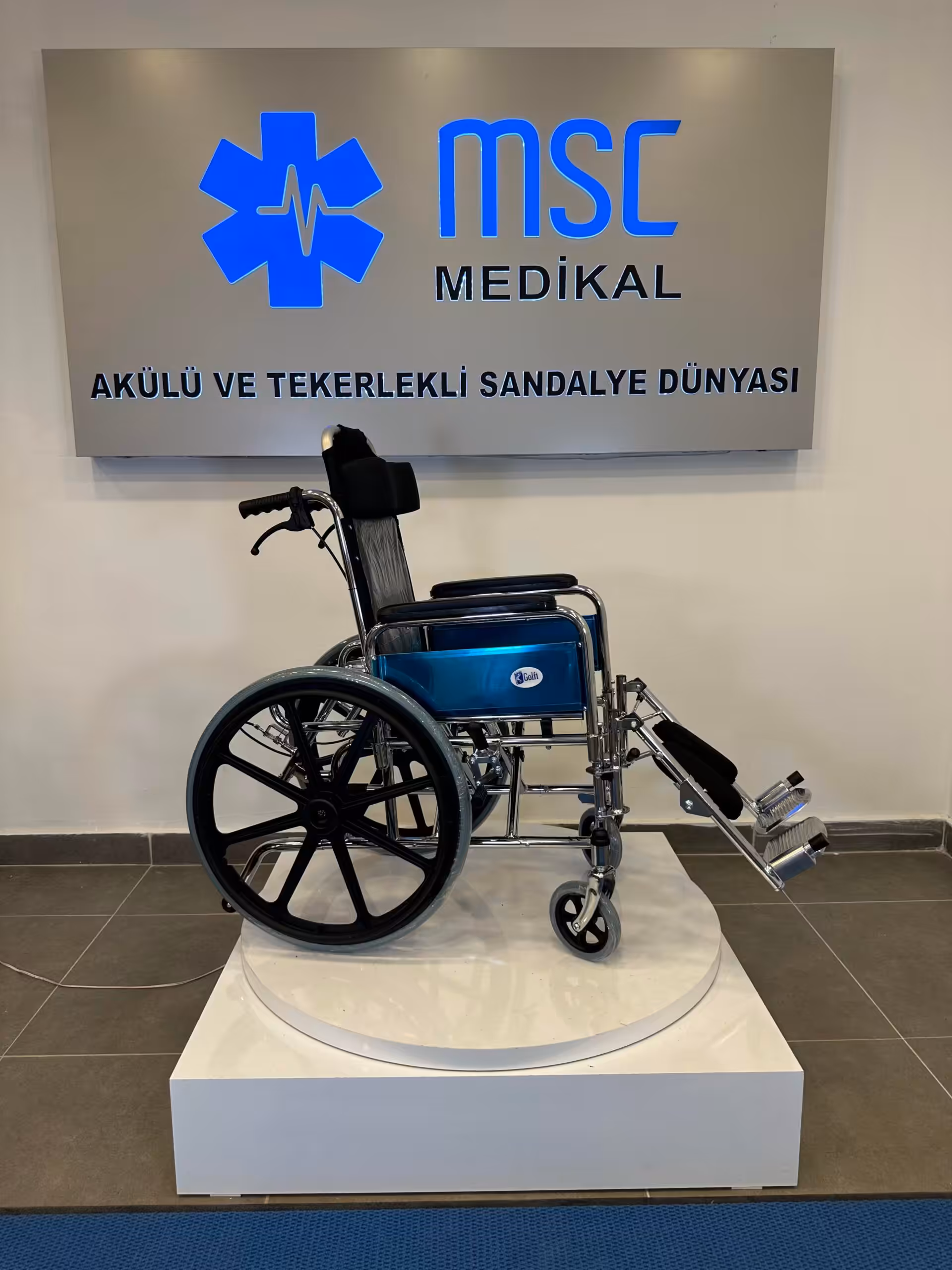 Golfi G124C Multi Fonksiyonel Pediatrik Tekerlekli Sandalye