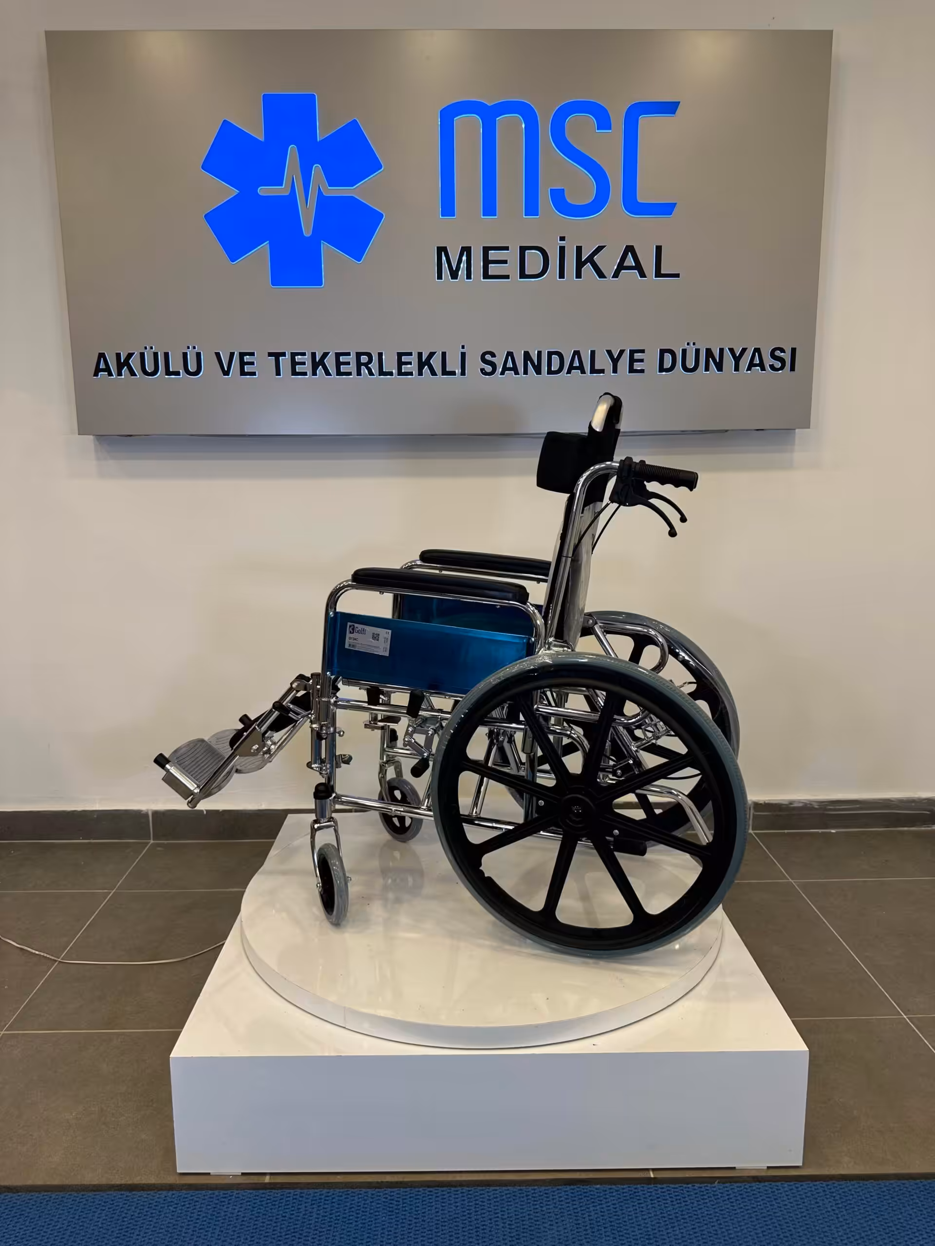 Golfi G124C Multi Fonksiyonel Pediatrik Tekerlekli Sandalye