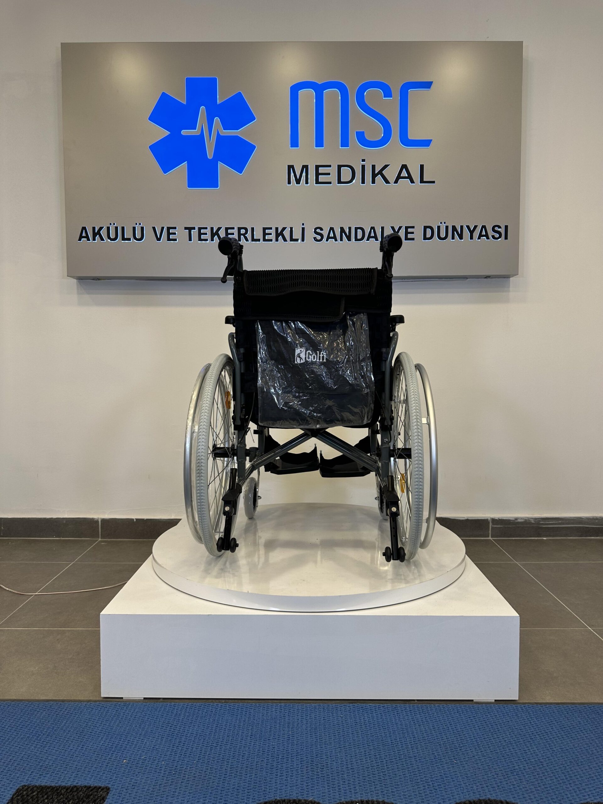 Golfi G636 Hafif Manuel Tekerlekli Sandalye