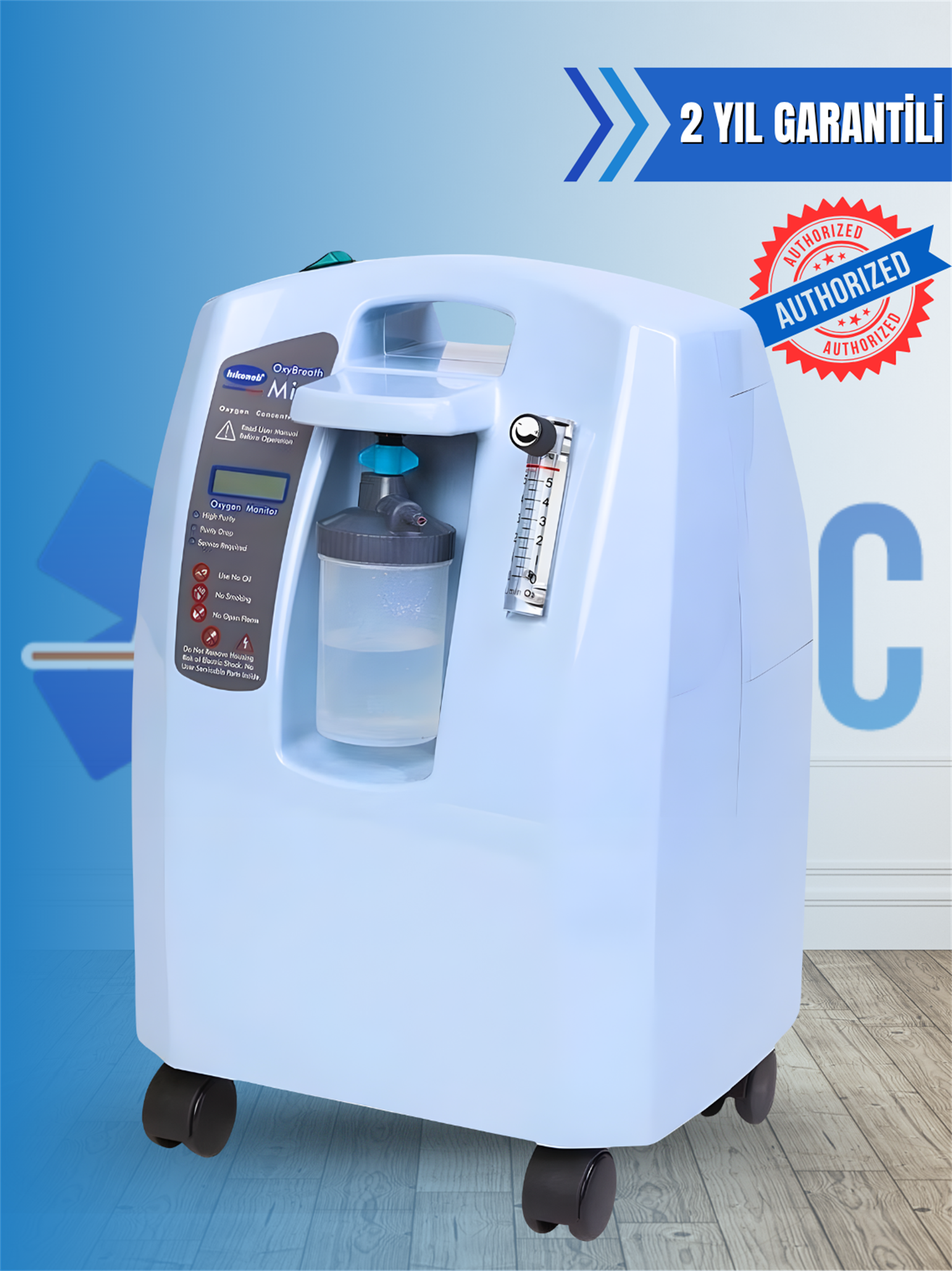 Hikoneb Oxybreath Mini 5 Litre Oksijen Makinesi