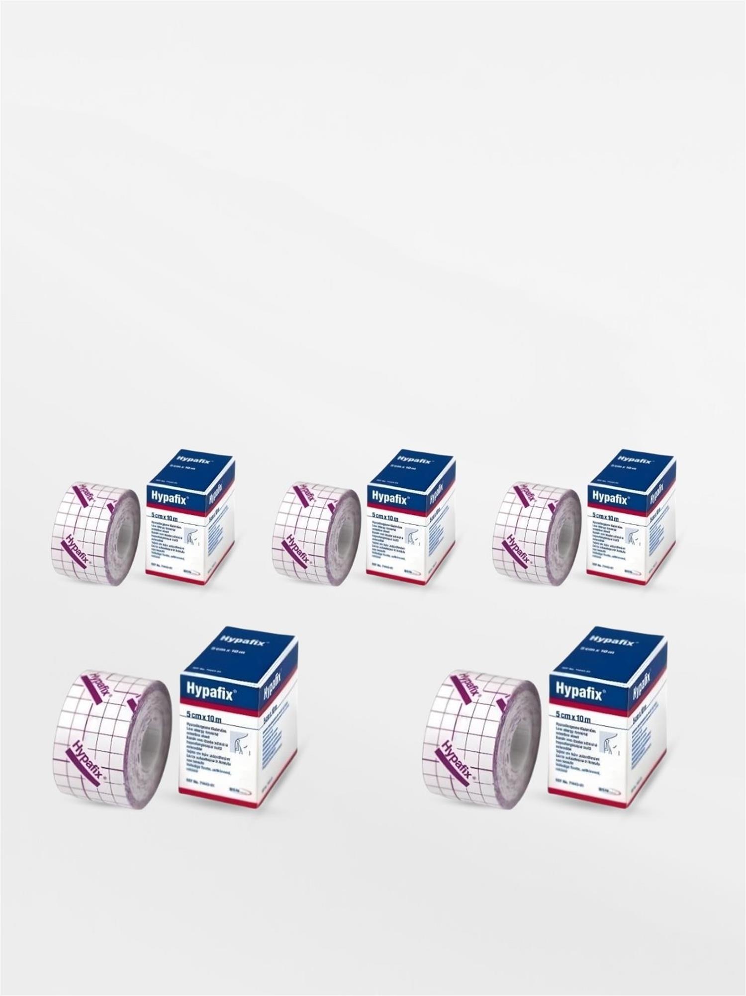Hypafix Sargı Tutucu Şerit Flaster 5cm X 10m X 5 ADET