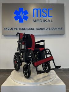 Jetty JT 099 Katlanır Akülü Tekerlekli Sandalye