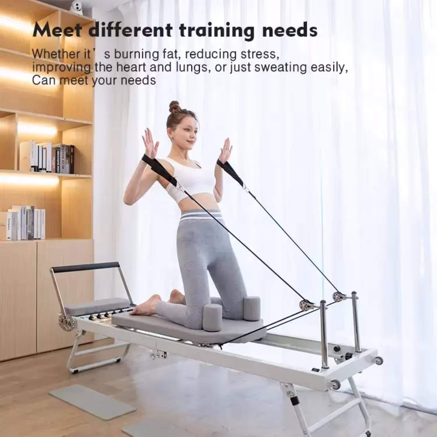 Katlanabilir Pilates Reformer Cihazı