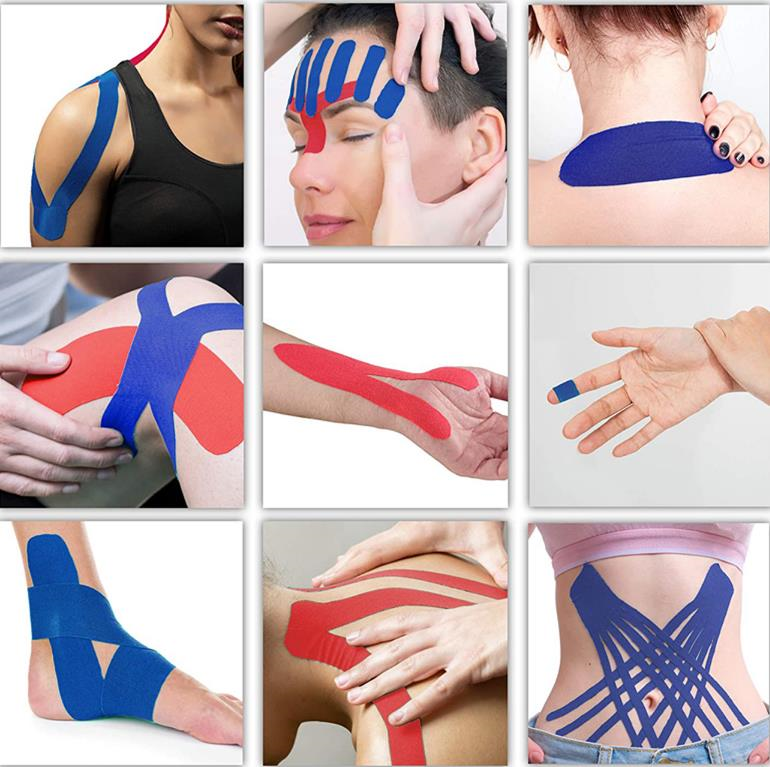 Kindmax Siyah Kinesio Tape , Ağrı Bandı , Sporcu Bandı