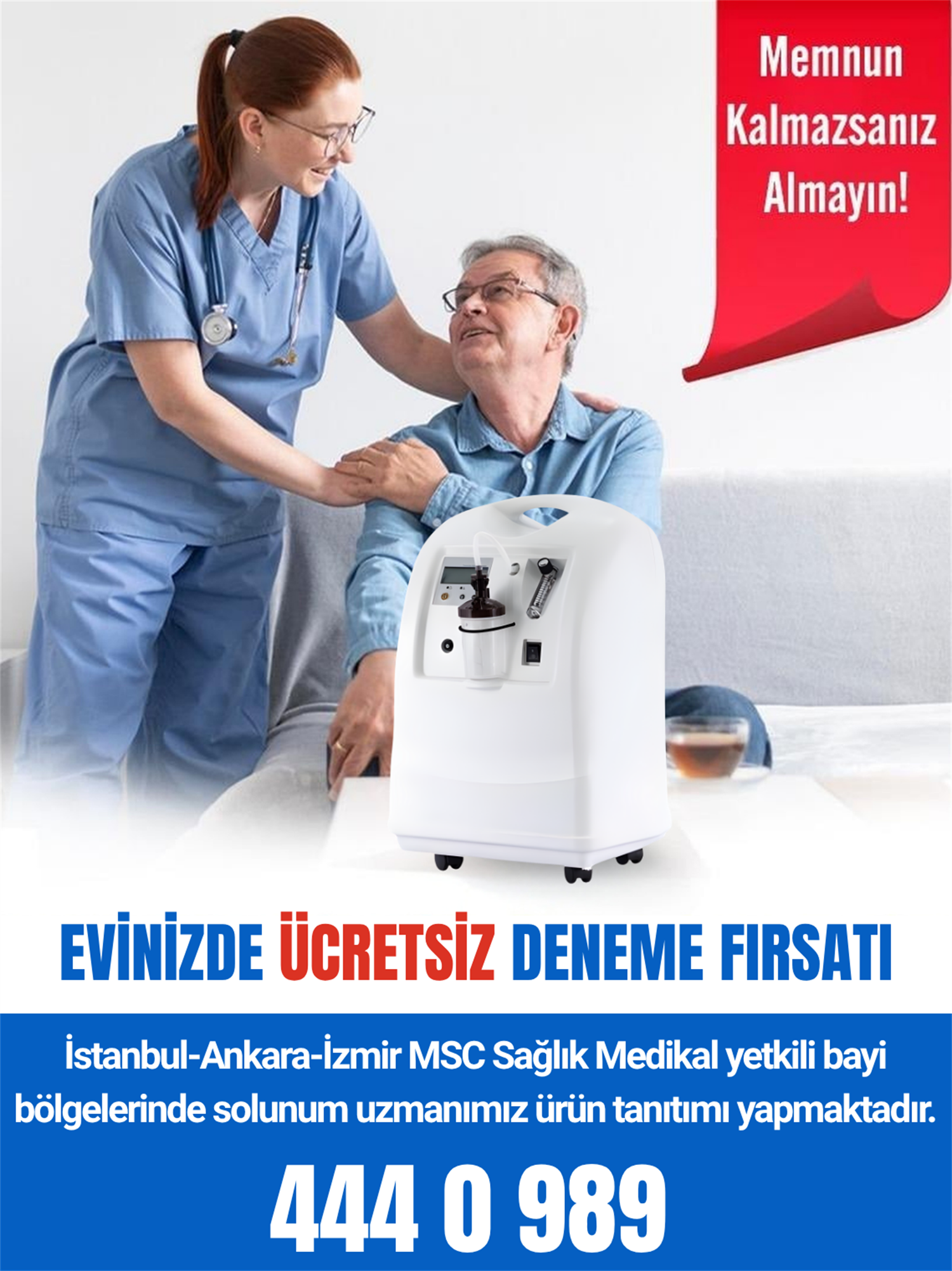 Konsung KSOC 5 5 Litre Evde Oksijen Makinesi