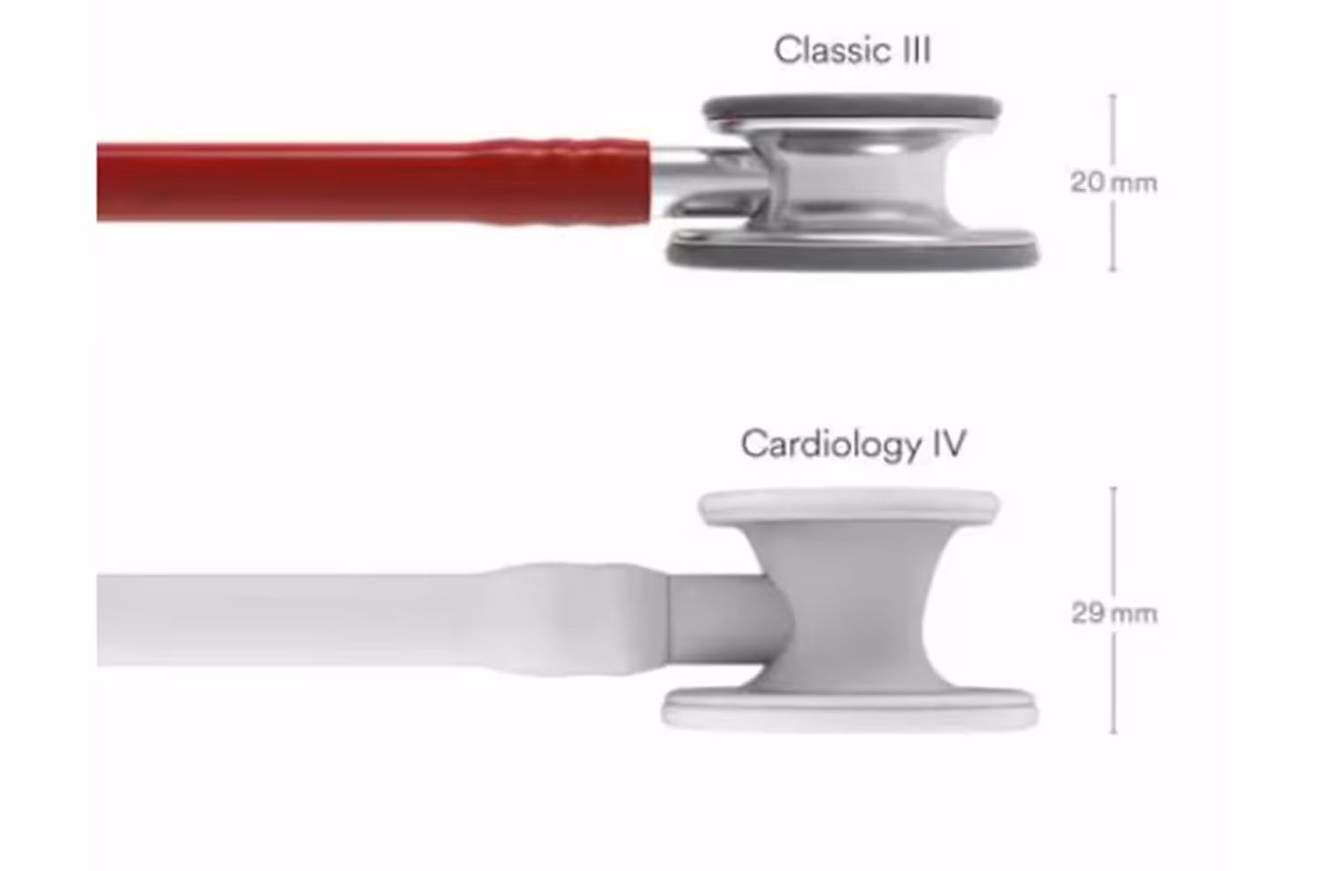 Littmann® Classic III™ Stetoskop Bordo Hortum