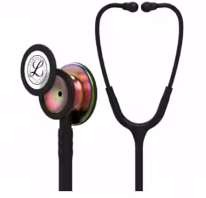 Littmann® Classic III™ Stetoskop ,Gökkuşağı Dinleme Çanı, Siyah Hortum