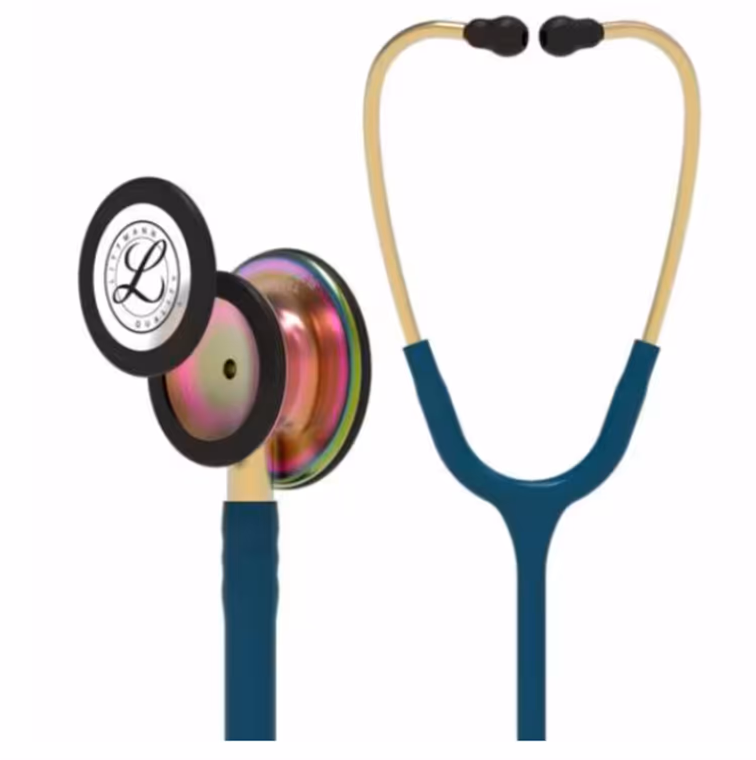 Littmann® Classic III™ Stetoskop Gökkuşağı Yüzey, Karayip Mavisi Hortum