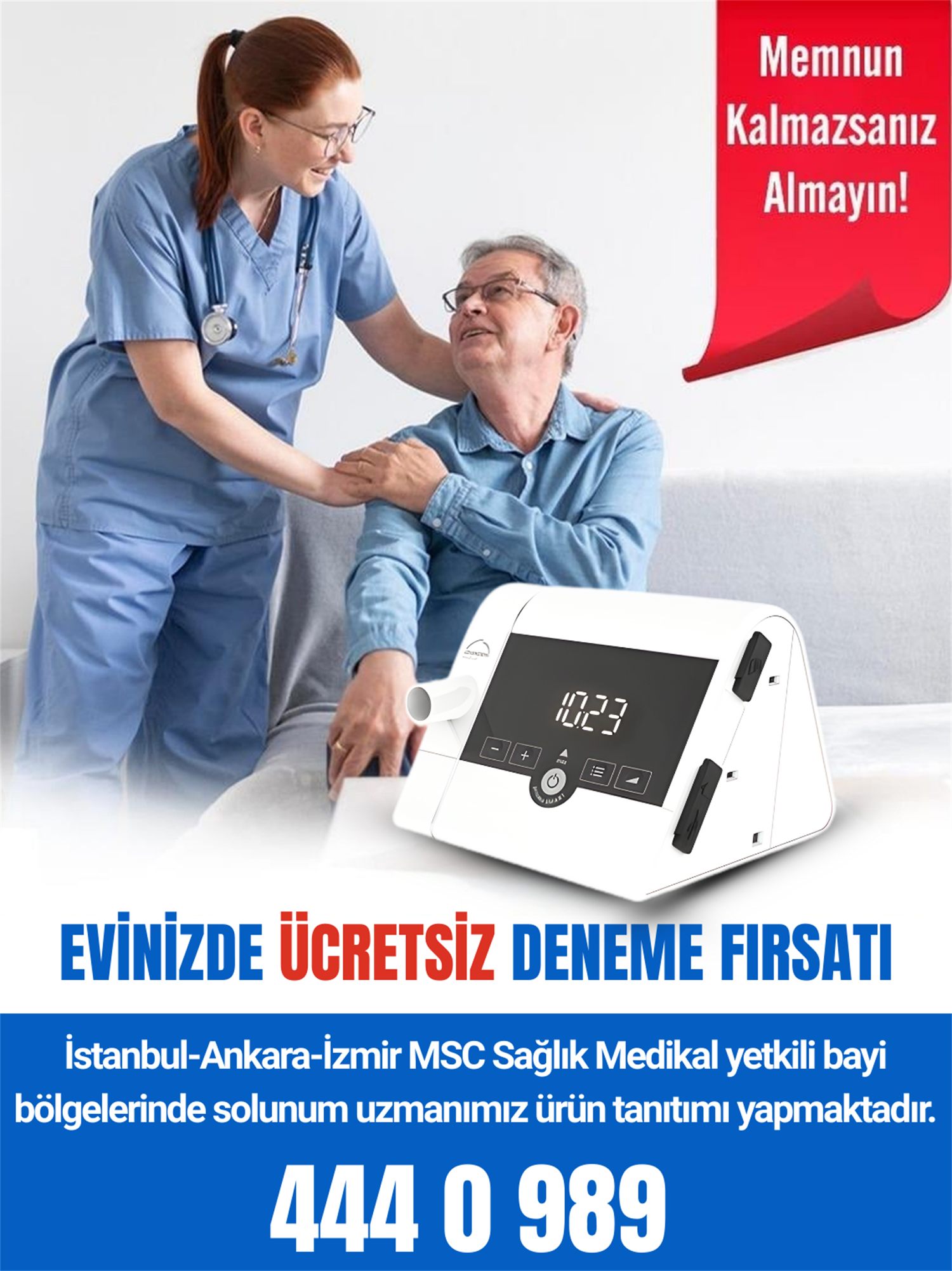 Löwenstein Prisma Smart Plus Auto Cpap Cihazı + Maske Dahil