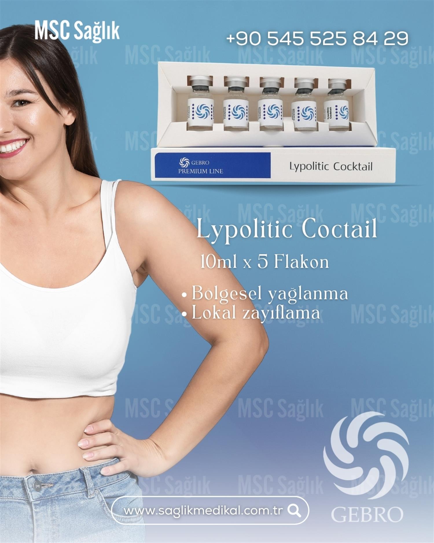 Lypolitic Coctail Yağ Yakıcı Mezoterapi