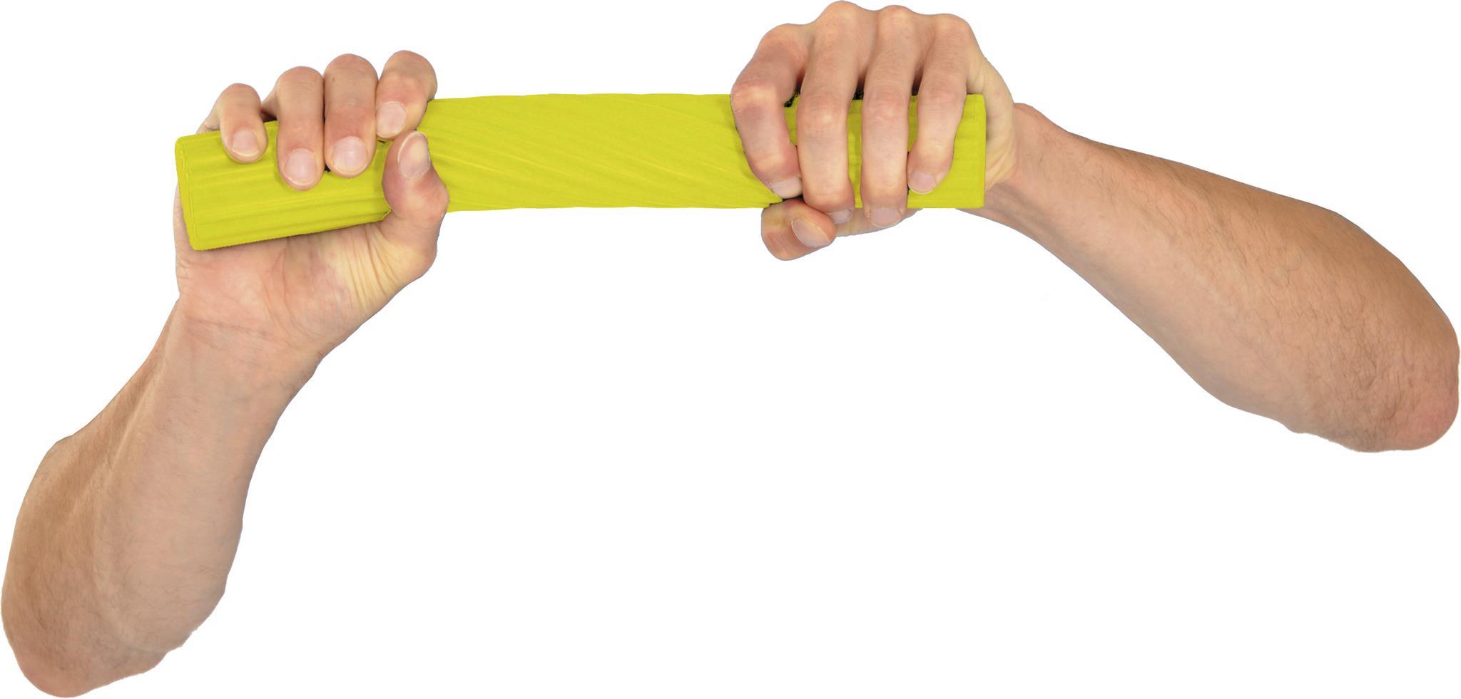 Maxi Flexbar, El, Parmak, Bilek ve Kol Güçlendirme Barı, Bilek Egzersizi Sarı Renk (Hafif)