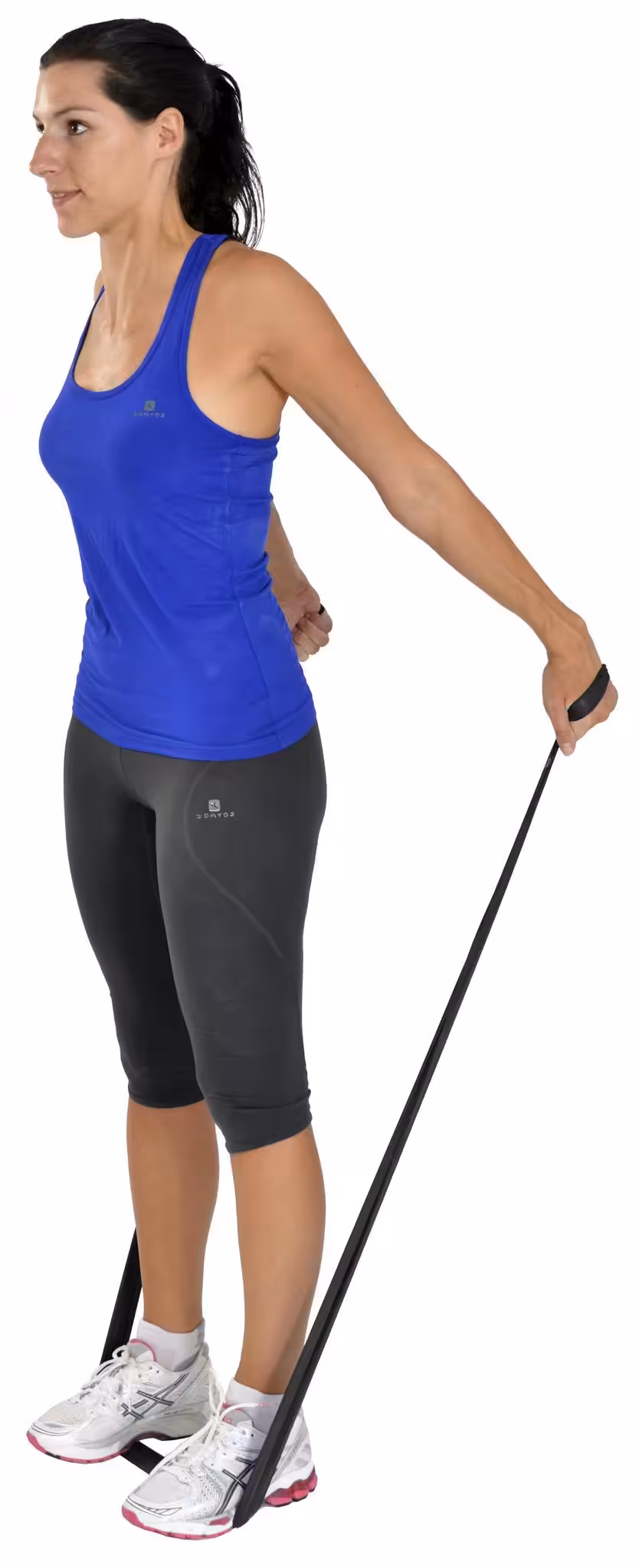 Maxi Pilates & Yoga Egzersiz Bandı , Theraband Siyah Renk(en Güçlü) 1 Mt