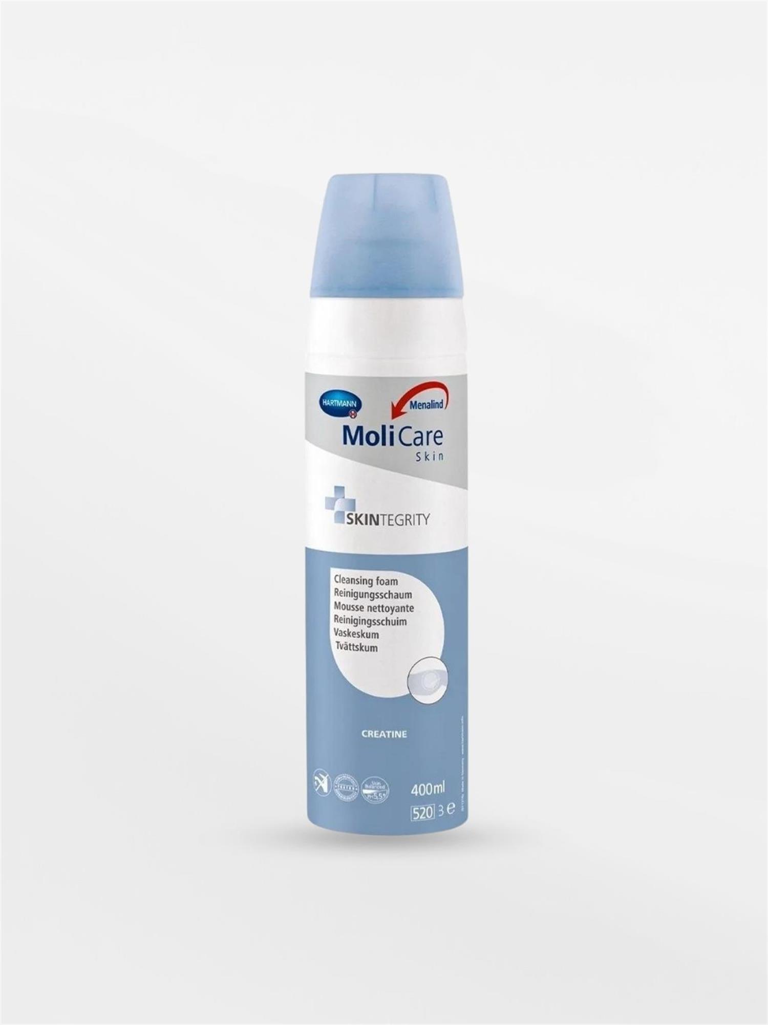 Molicare Vücüt Temizleme Köpüğü 400ml (temizleme Ve Pişik Önleyici Köpük)