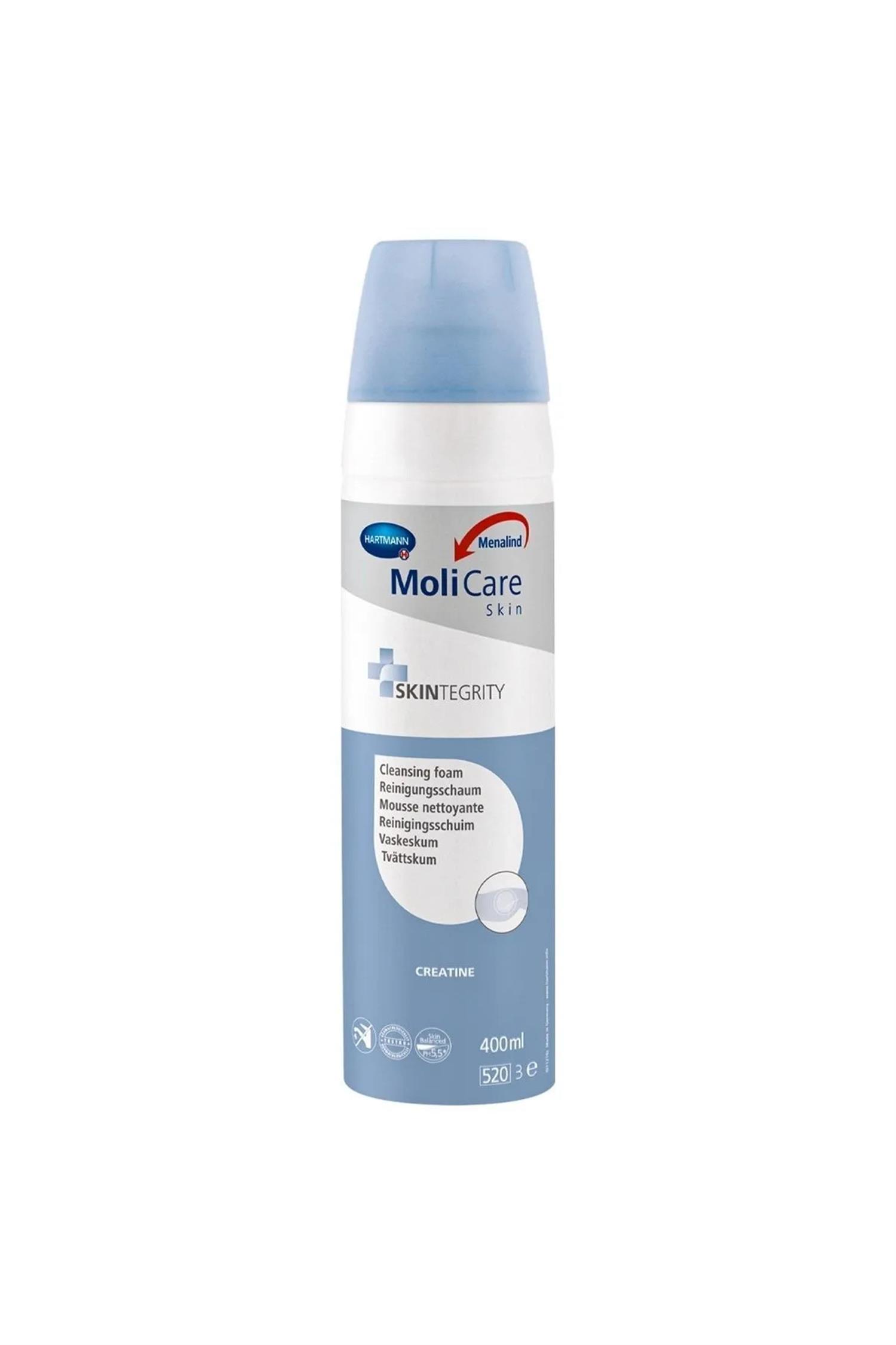 Molicare Vücüt Temizleme Köpüğü 400ml (temizleme Ve Pişik Önleyici Köpük)