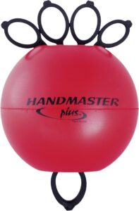 MVS Hand Master Plus Parmak ve El Egzersiz Güçlendirme Kırmızı Renk (Orta)