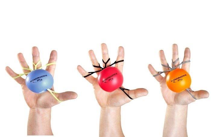 MVS Hand Master Plus Parmak ve El Egzersiz Güçlendirme Turuncu Renk (Sert)