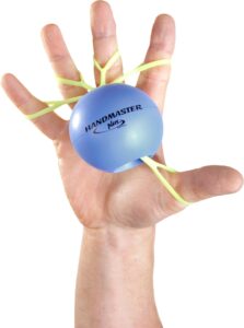 MVS Hand Master Plus Parmak ve El Egzersiz Güçlendirme Mavi Renk (Yumuşak)
