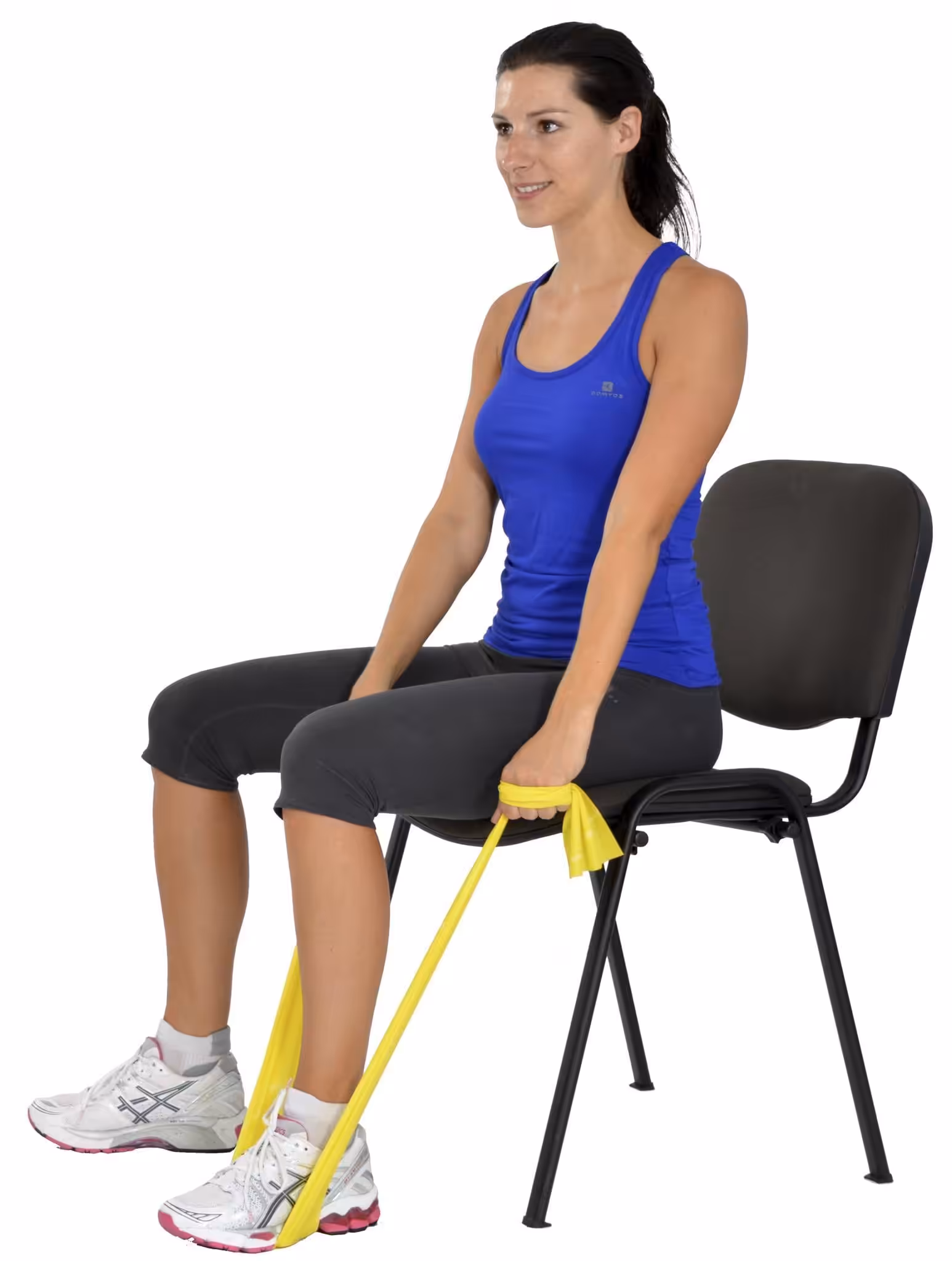 MVS Pilates & Yoga Egzersiz Bandı , Theraband Sarı Renk(en Hafif) 1 Mt