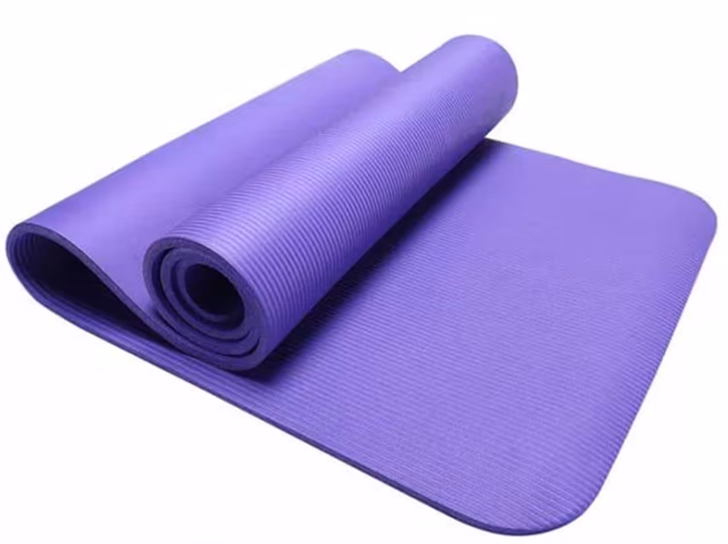 NBR Pilates Matı 183 * 61 * 1.5 cm Mor Renk