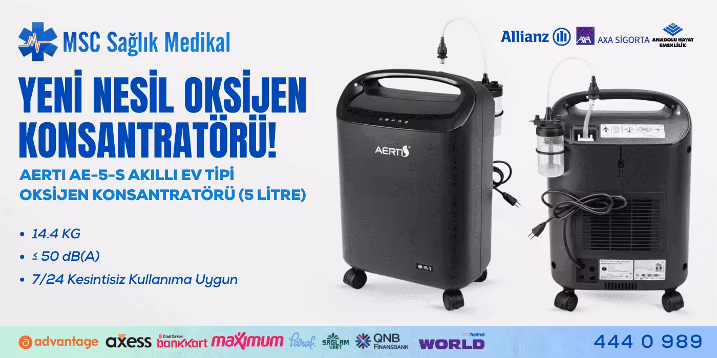 Oksijen konsantirator cihazlari msc medi cf99