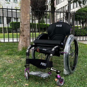 Poylin P153 Aktif Tekerlekli Sandalye (Titanyum)