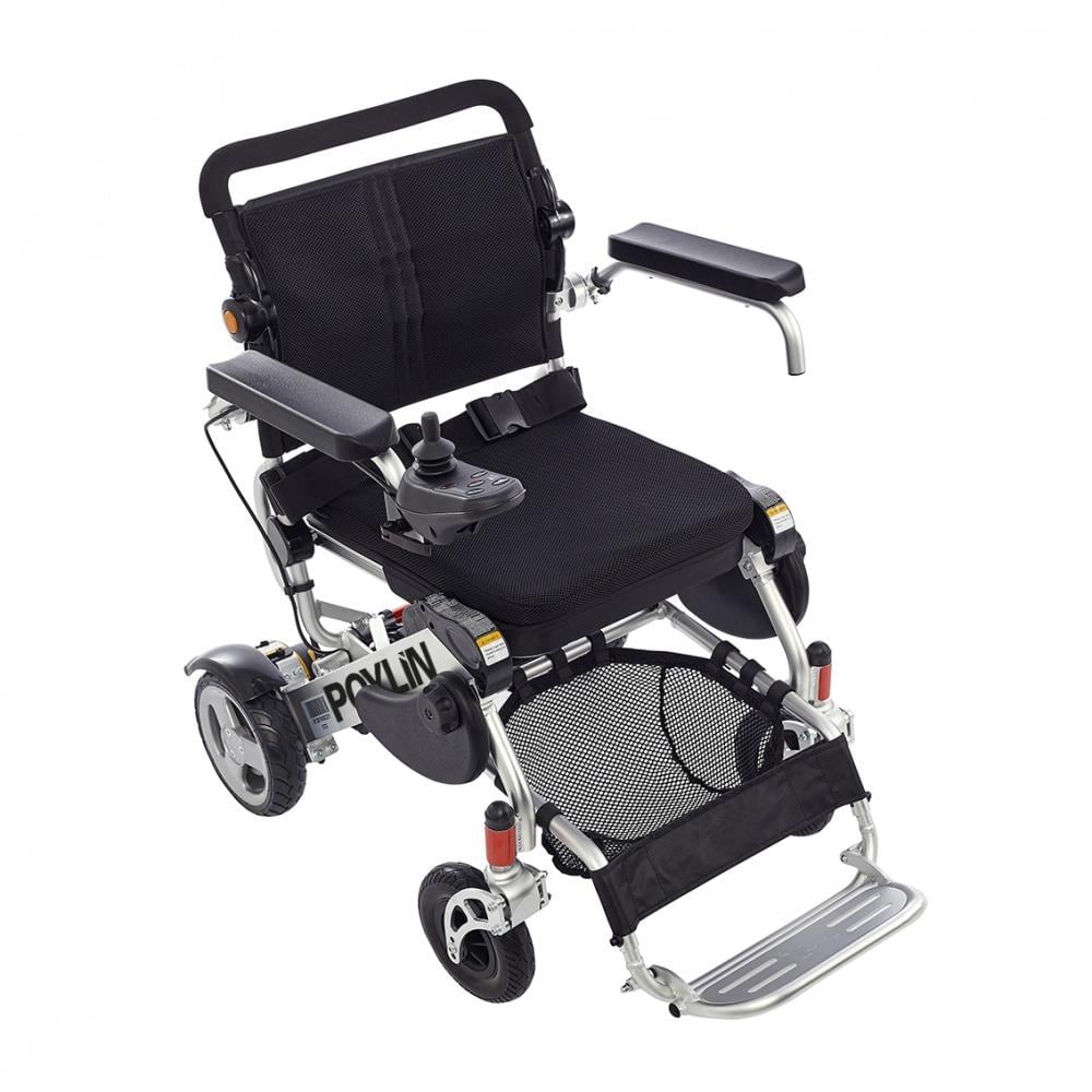 Poylin P209 Küçük Katlanabilir Ultra Hafif Lityum Akülü Tekerlekli Sandalye