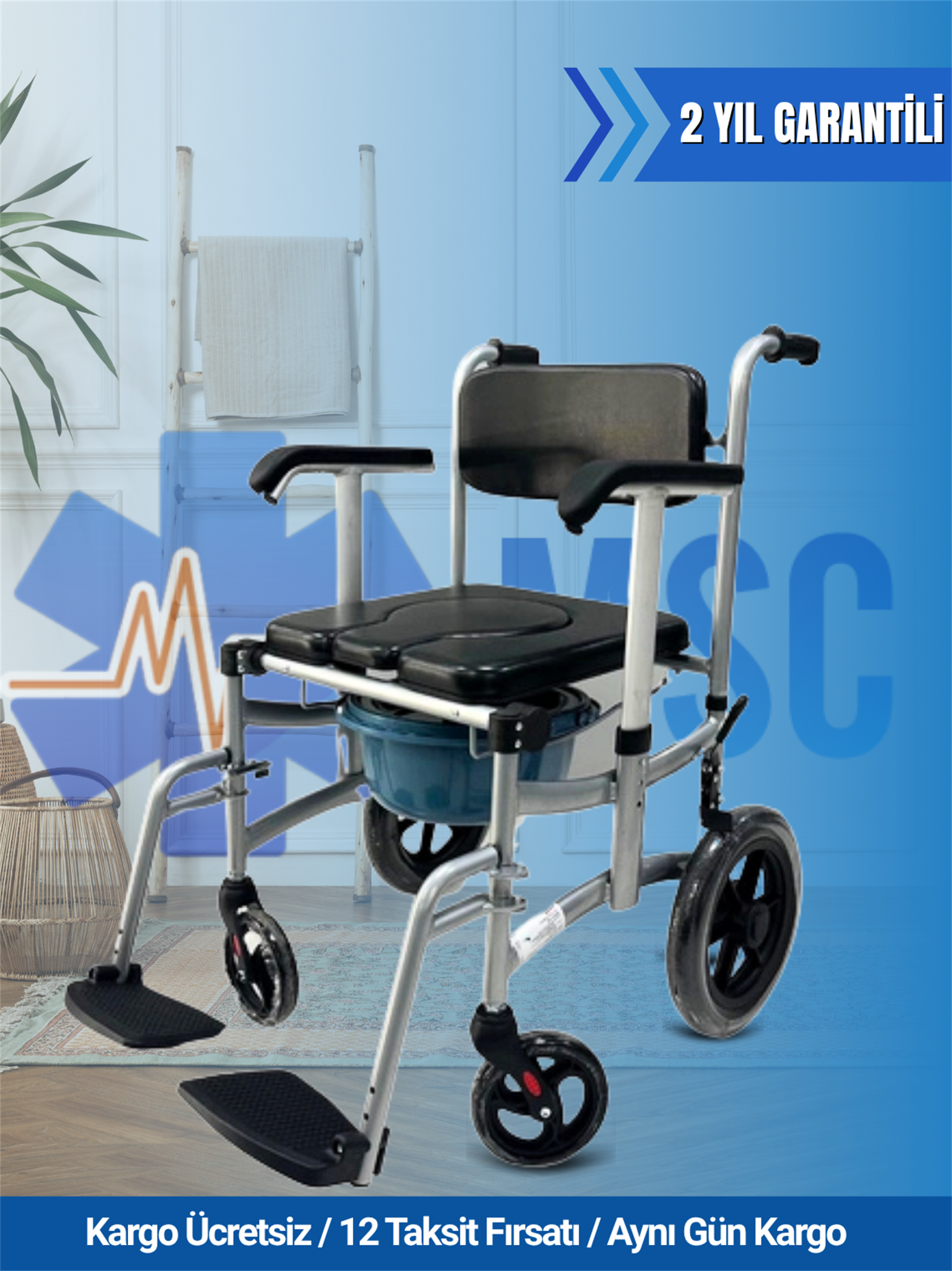 Poylin P690 Banyo Tuvalet Sandalyesi