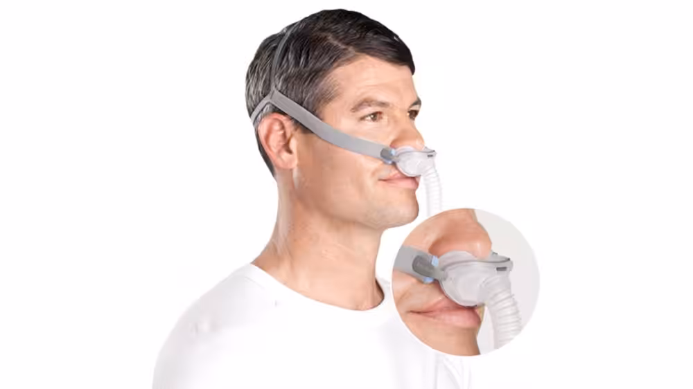 Resmed Airfit P10 Silikon Burun Yastıklı Cpap Maskesi