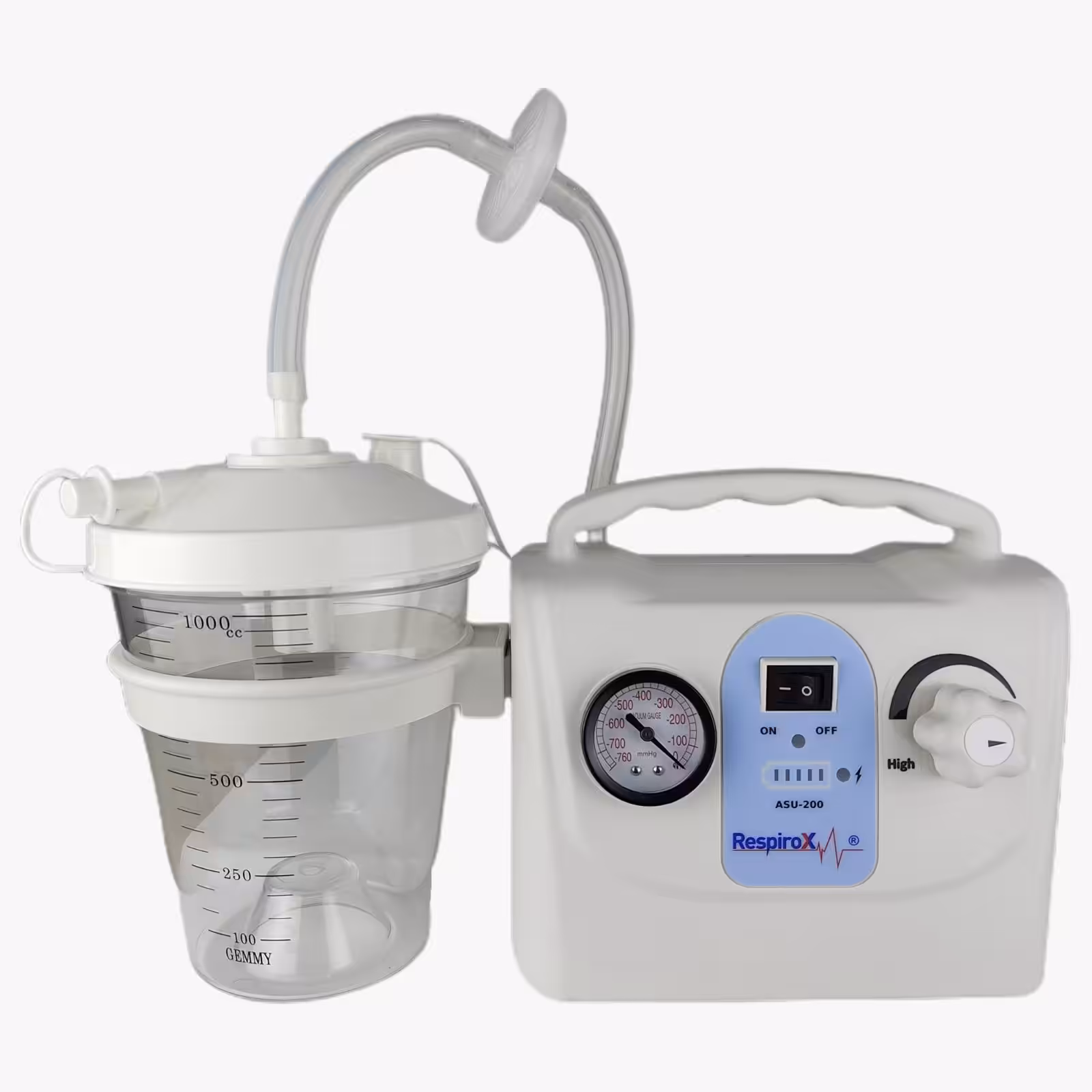 Respirox ASU 200 Yüksek Vakum Performanslı Ev Tipi Aspiratör Cihazı