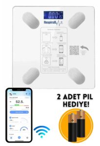 Respirox Bluetooth Özellikli Akıllı Tartı BL 2601