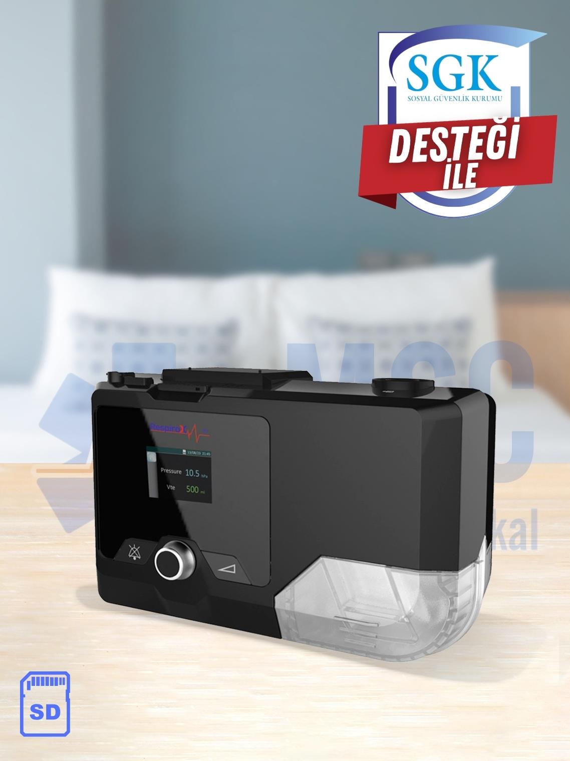 Respirox G2S BPAP 30ST Bpap St Cihazı + Maske + Nemlendirici